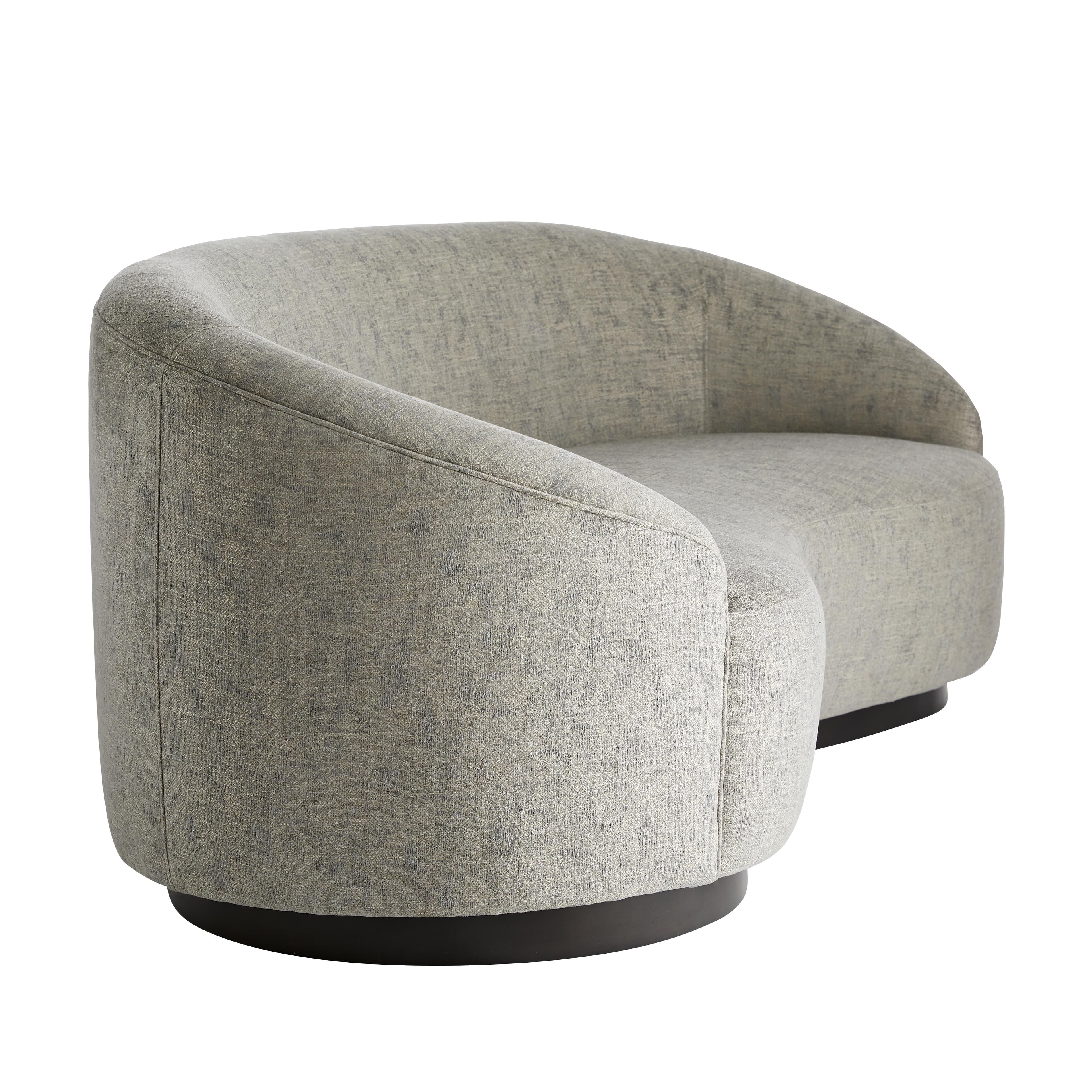 Диван Arteriors Turner Small Sofa Oyster Jacquard — фото 6