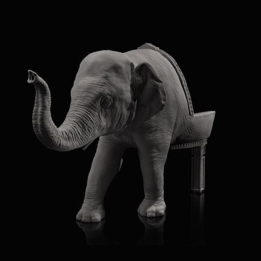 Стул Máximo Riera The Baby Elephant Chair