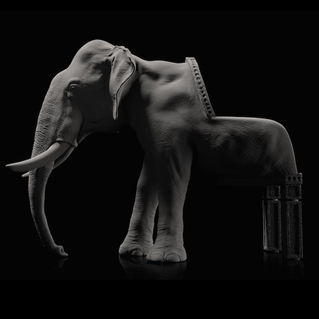 Стул Máximo Riera The Elephant Chair
