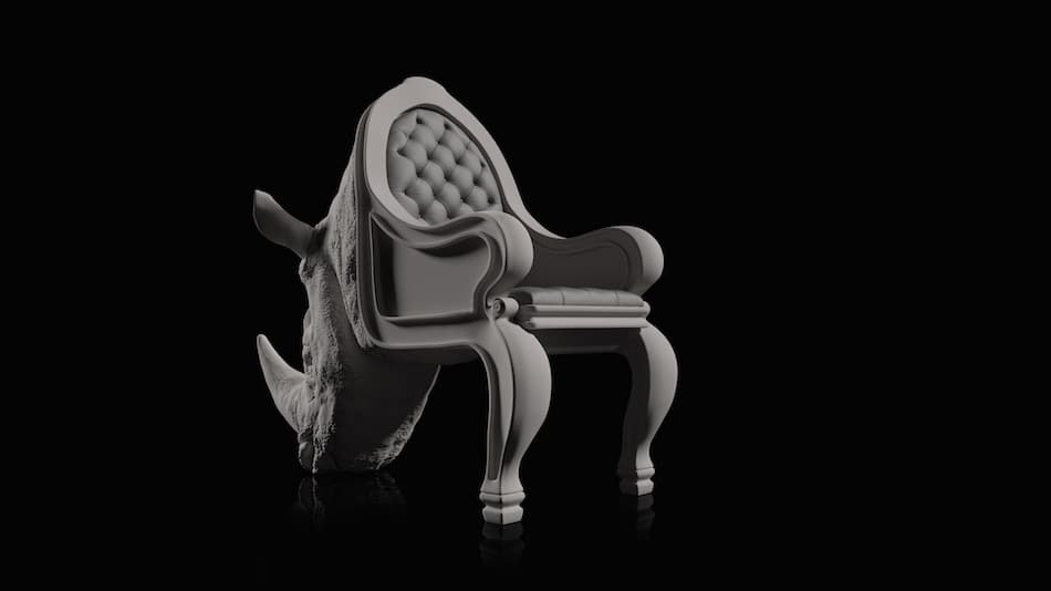 Стул Máximo Riera The Rhino Chair — фото 2