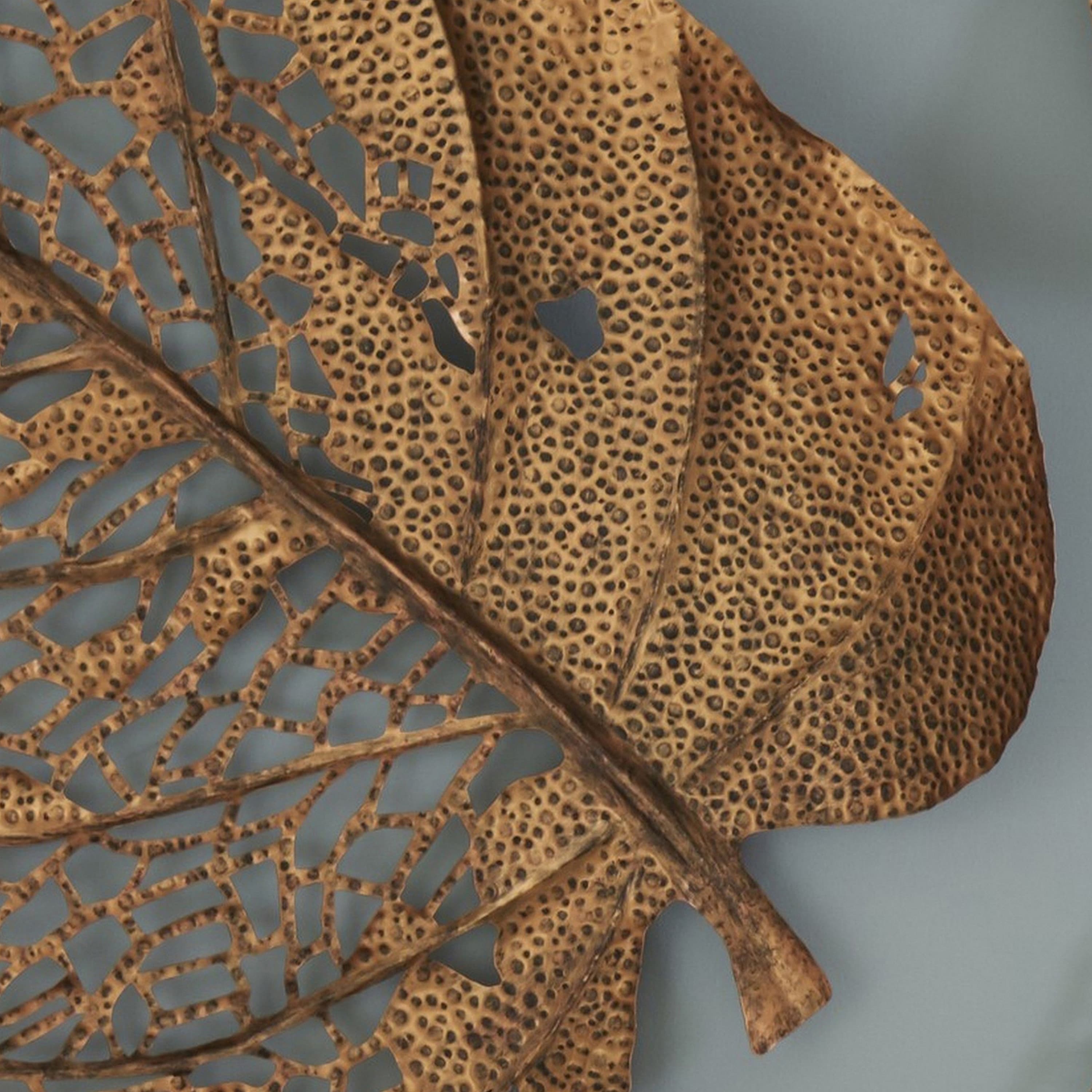 Декоративный настенный элемент Phillips Collection Birch Leaf Wall Art, Copper, SM — фото 2