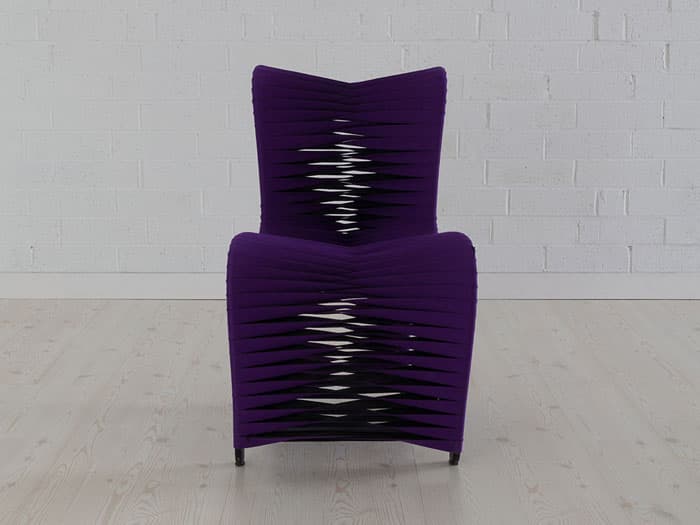 Стул Phillips Collection Seat Belt Dining Chair — фото 4