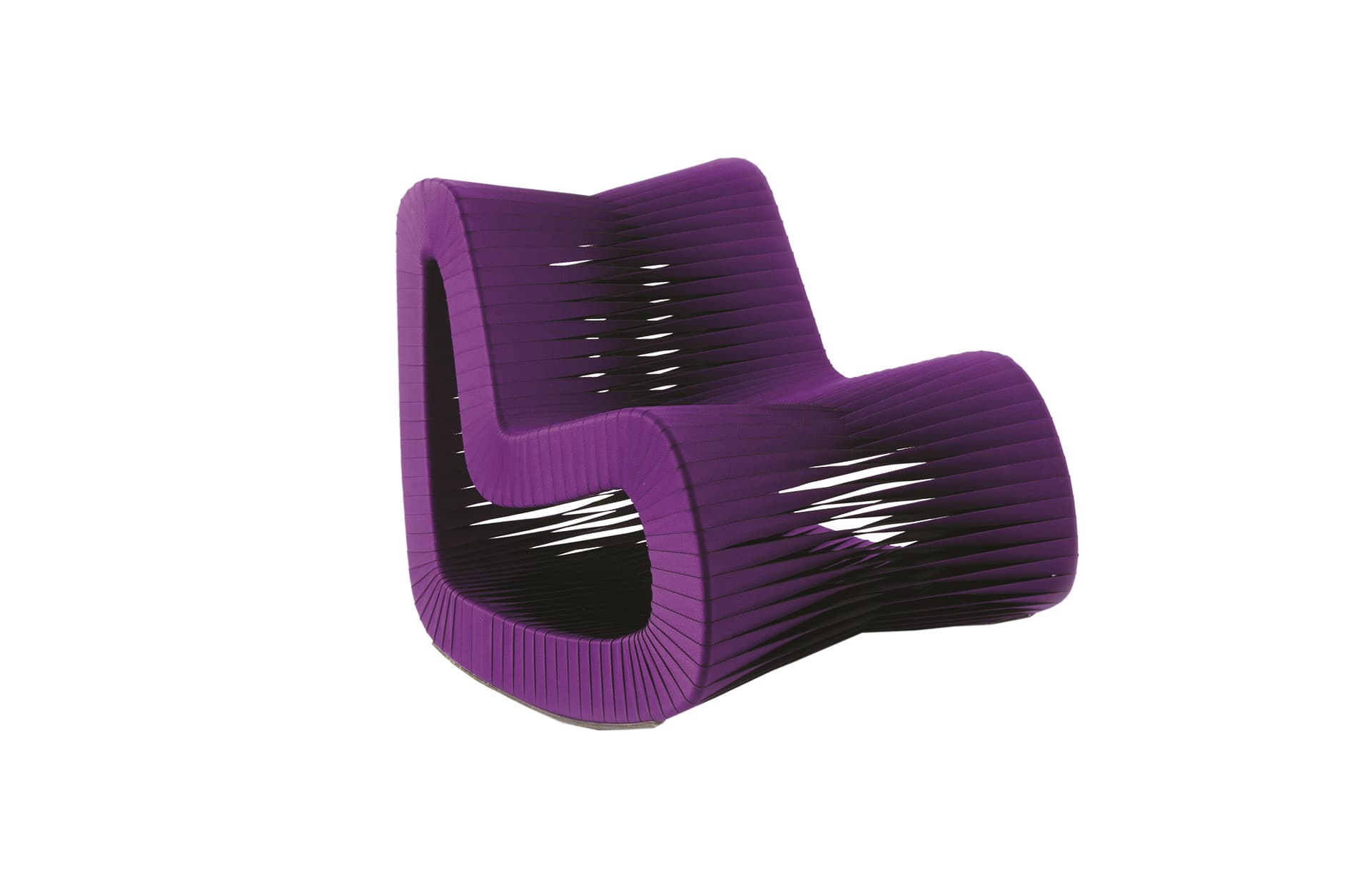 Кресло Phillips Collection Seat Belt Rocking Chair — фото 10