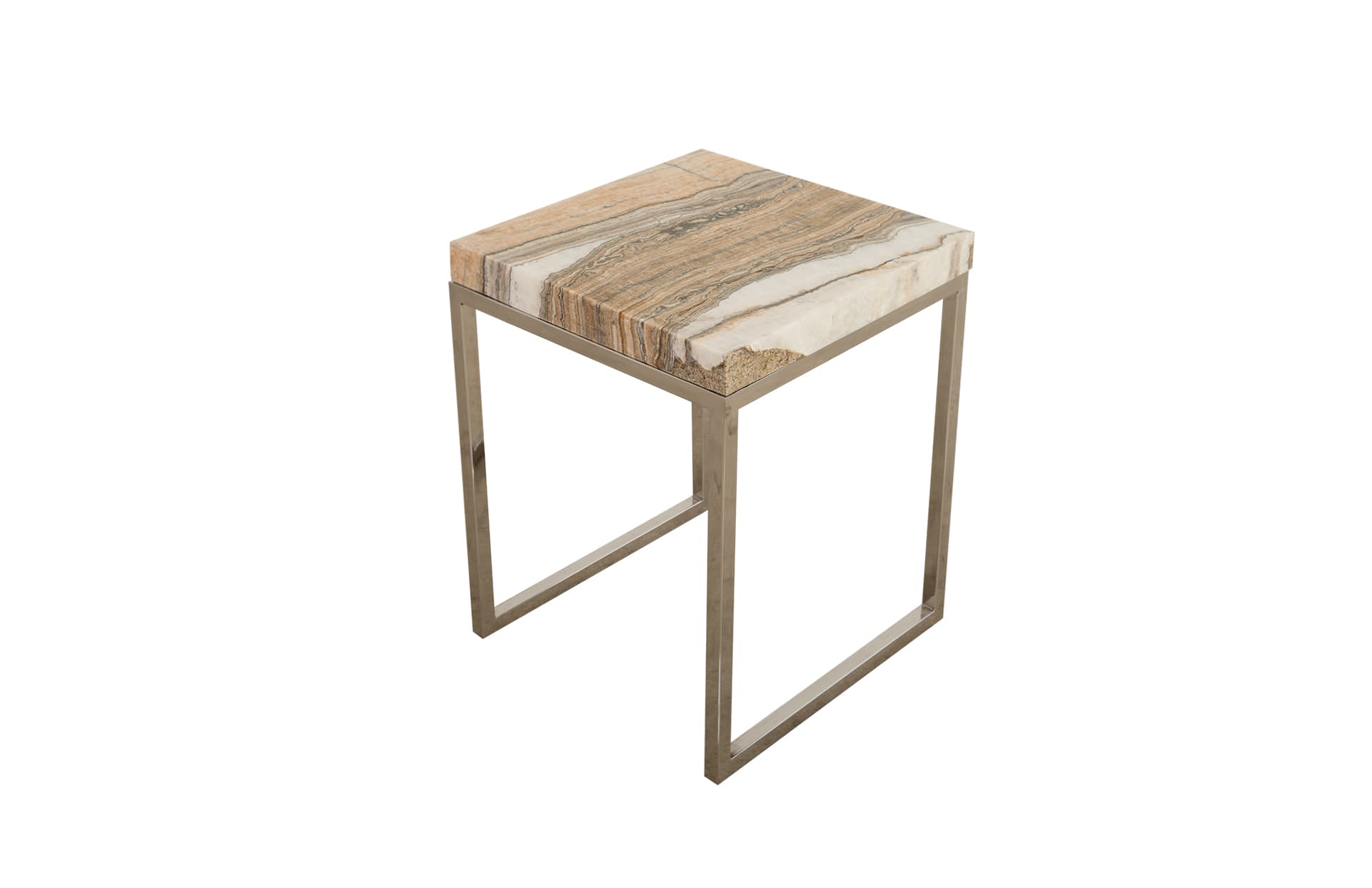 Приставной столик Phillips Collection Onyx Accent Table, SS Base — фото 3