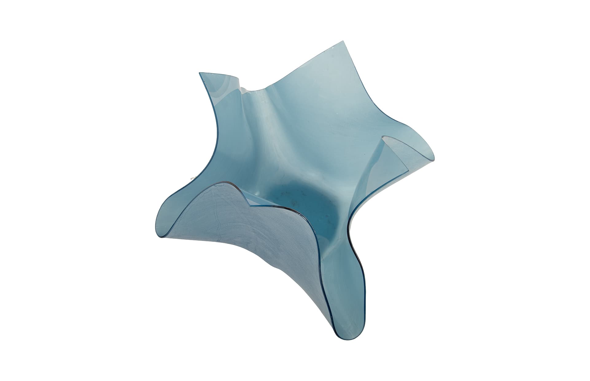 Чаша Phillips Collection Blue Glass Bowl, SM — фото 2