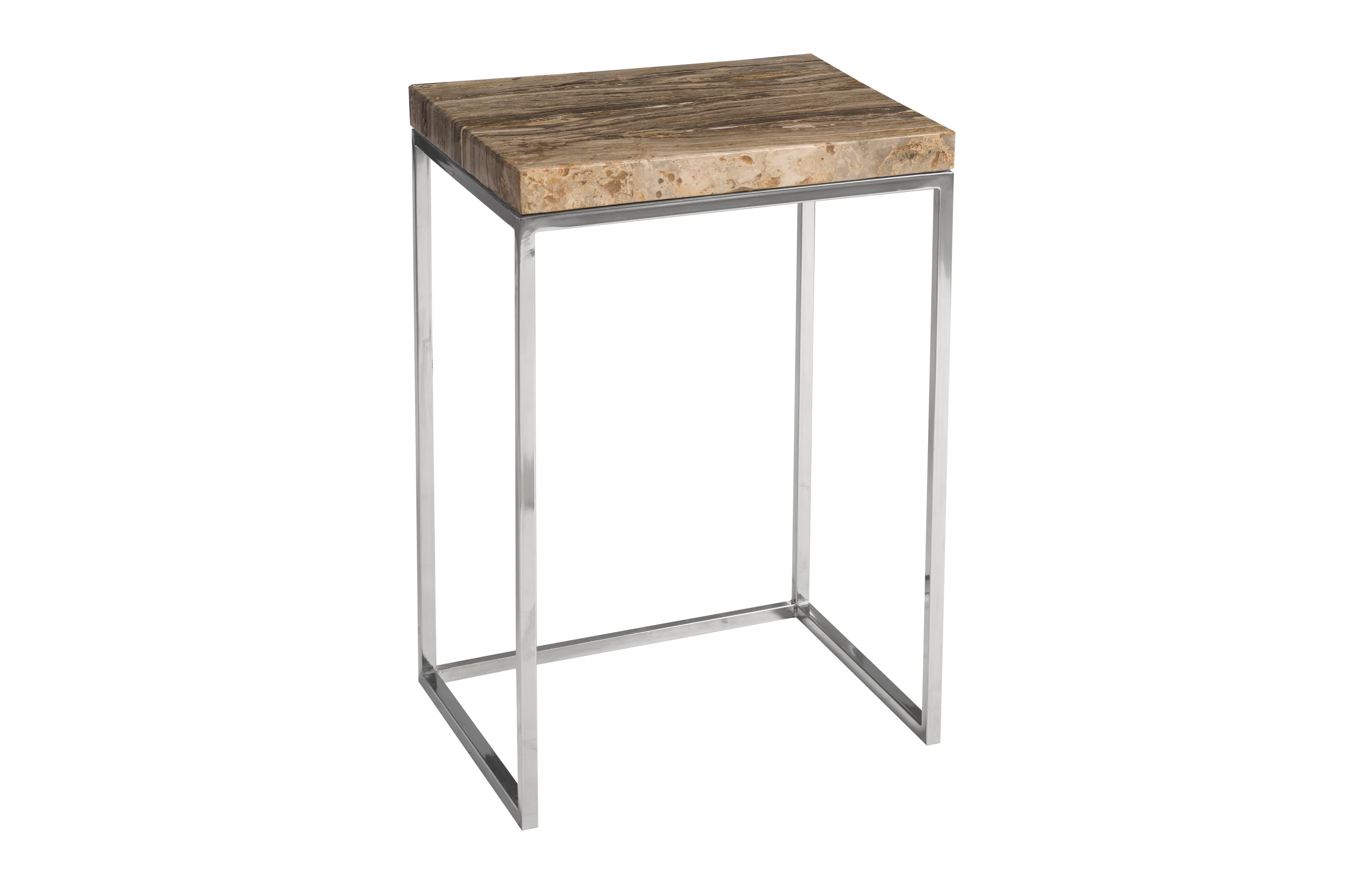 Приставной столик Phillips Collection Grey Nesting Side Table, Onyx, SM — фото 2