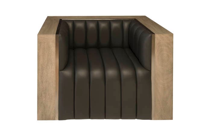 Кресло Phillips Collection Bordo Club Chair, Suar Wood — фото 7