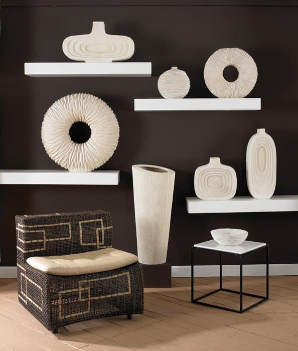 Ваза Phillips Collection Waves Circle Vase, SM — фото 3