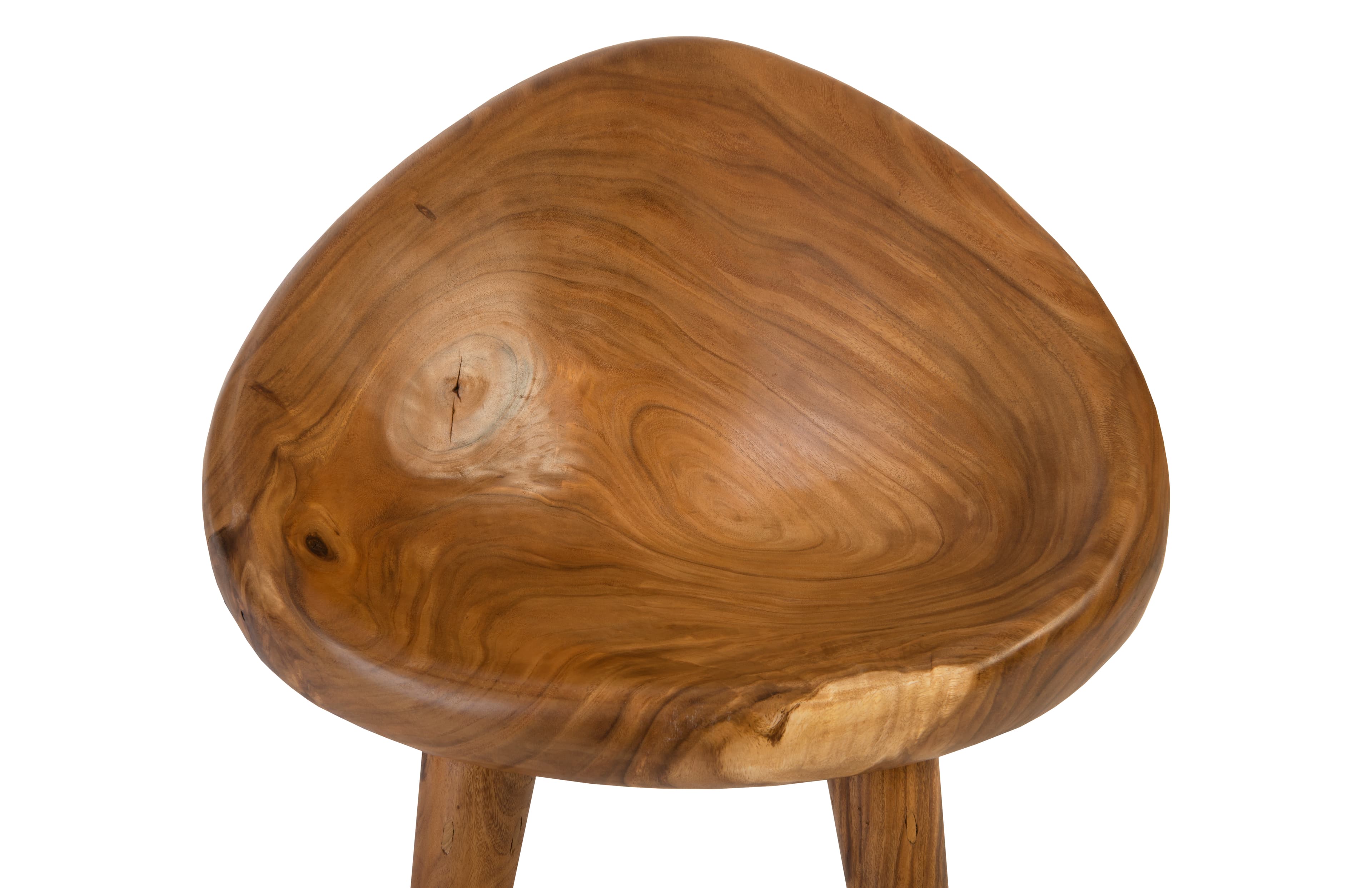 Стул Phillips Collection Chamcha Wood River Stone Chair, Assorted — фото 6