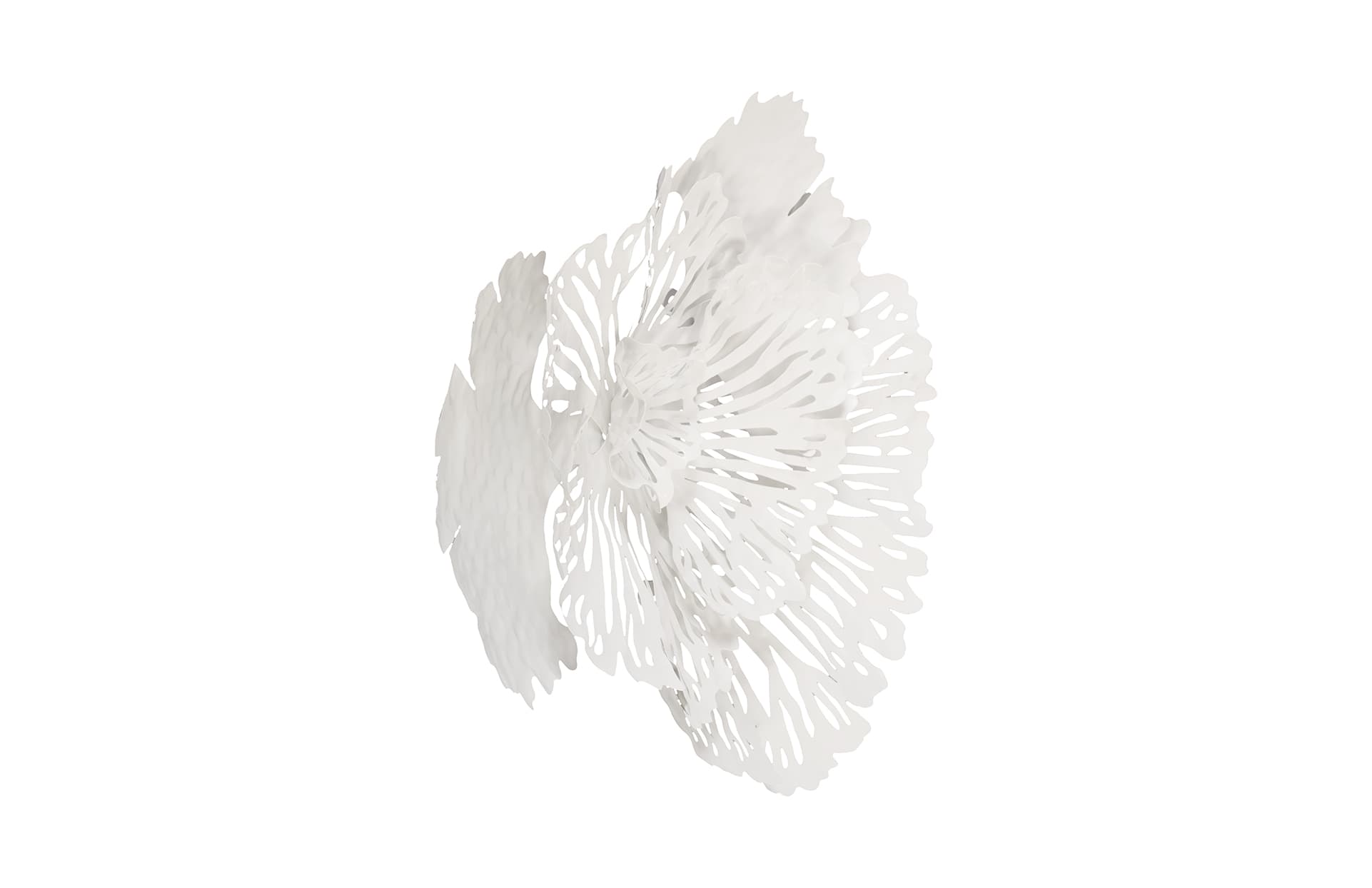 Декоративный настенный элемент Phillips Collection Flower Wall Art White, Small — фото 9