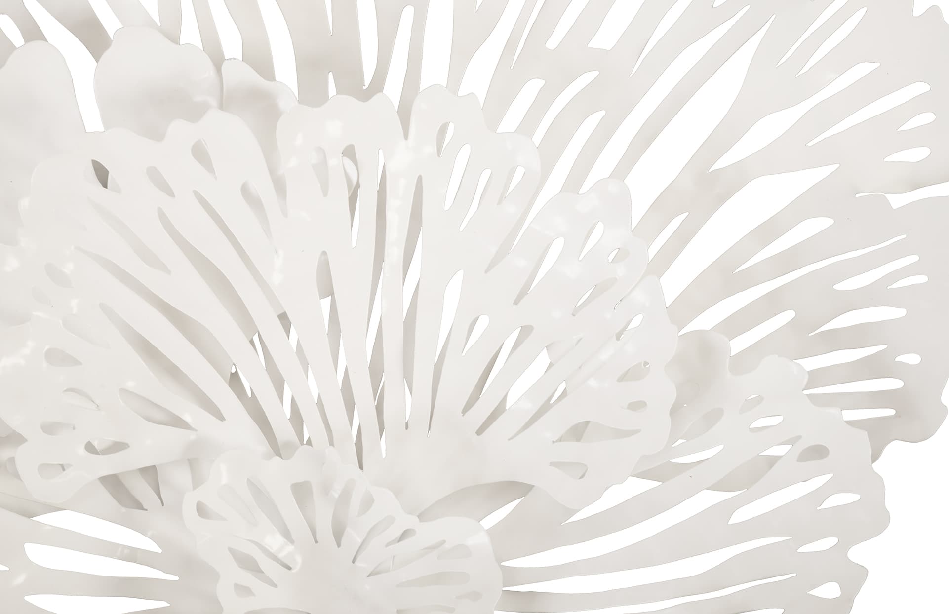 Декоративный настенный элемент Phillips Collection Flower Wall Art White, Small — фото 10