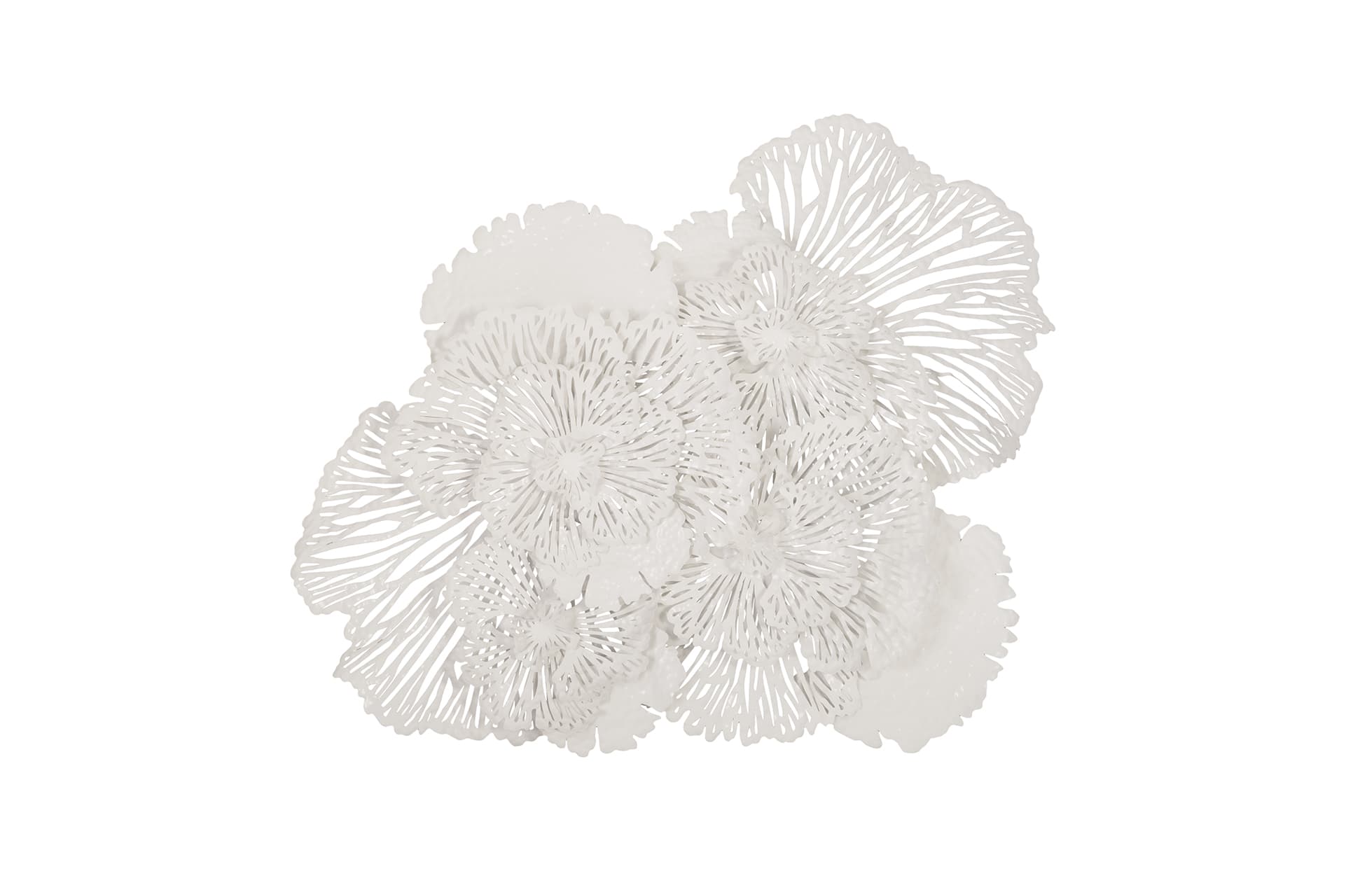 Декоративный настенный элемент Phillips Collection Flower Wall Art White, Small — фото 12