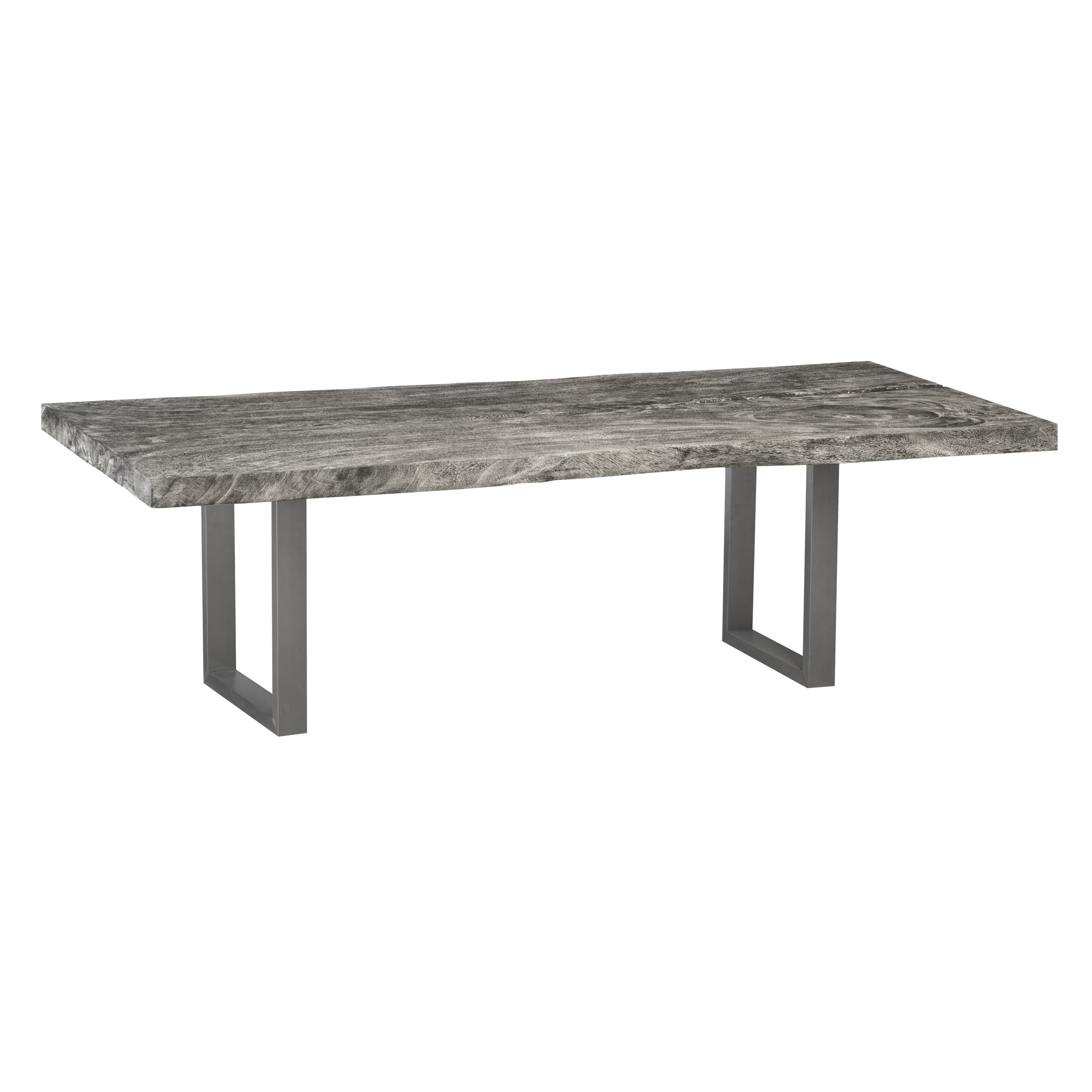 Обеденный стол Phillips Collection Chamcha Wood Dining Table, Grey Stone