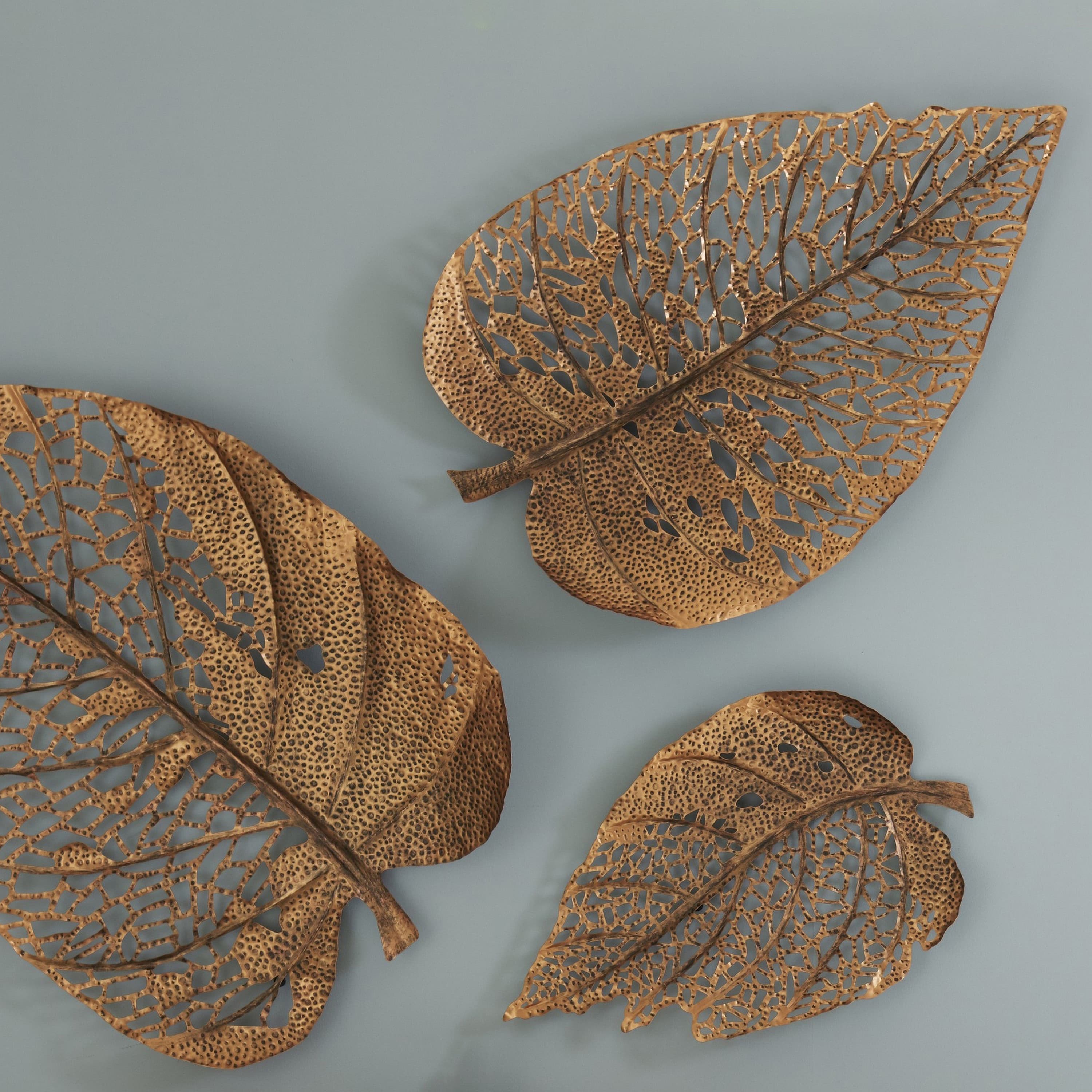 Декоративный настенный элемент Phillips Collection Birch Leaf Wall Art, Copper, SM — фото 3