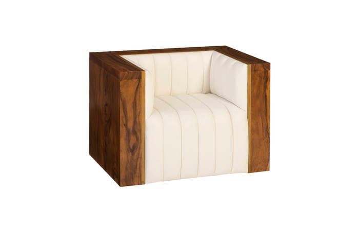 Кресло Phillips Collection Bordo Club Chair, Suar Wood — фото 2