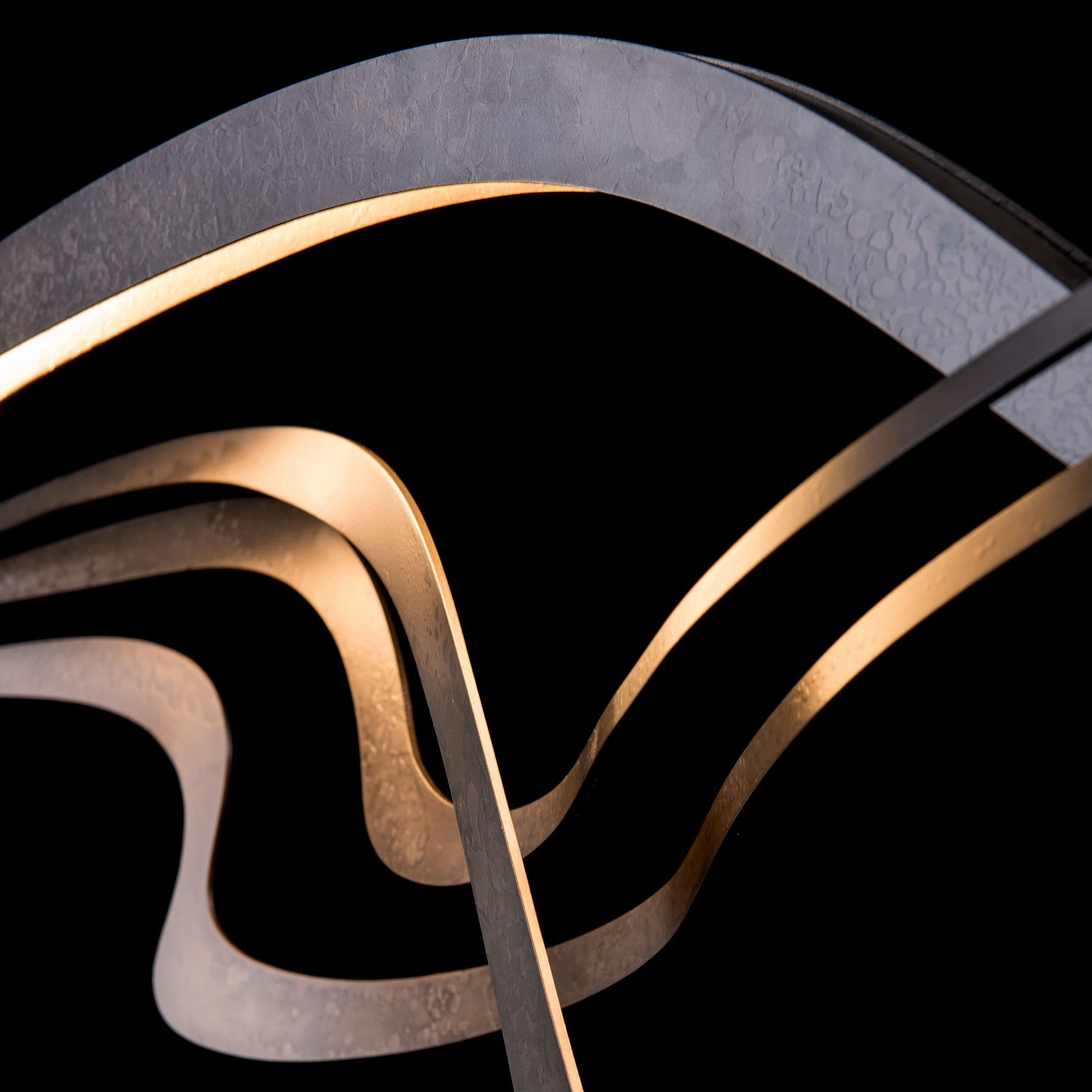 Подвесной светильник Hubbardton Forge Crossing Waves LED Pendant — фото 4