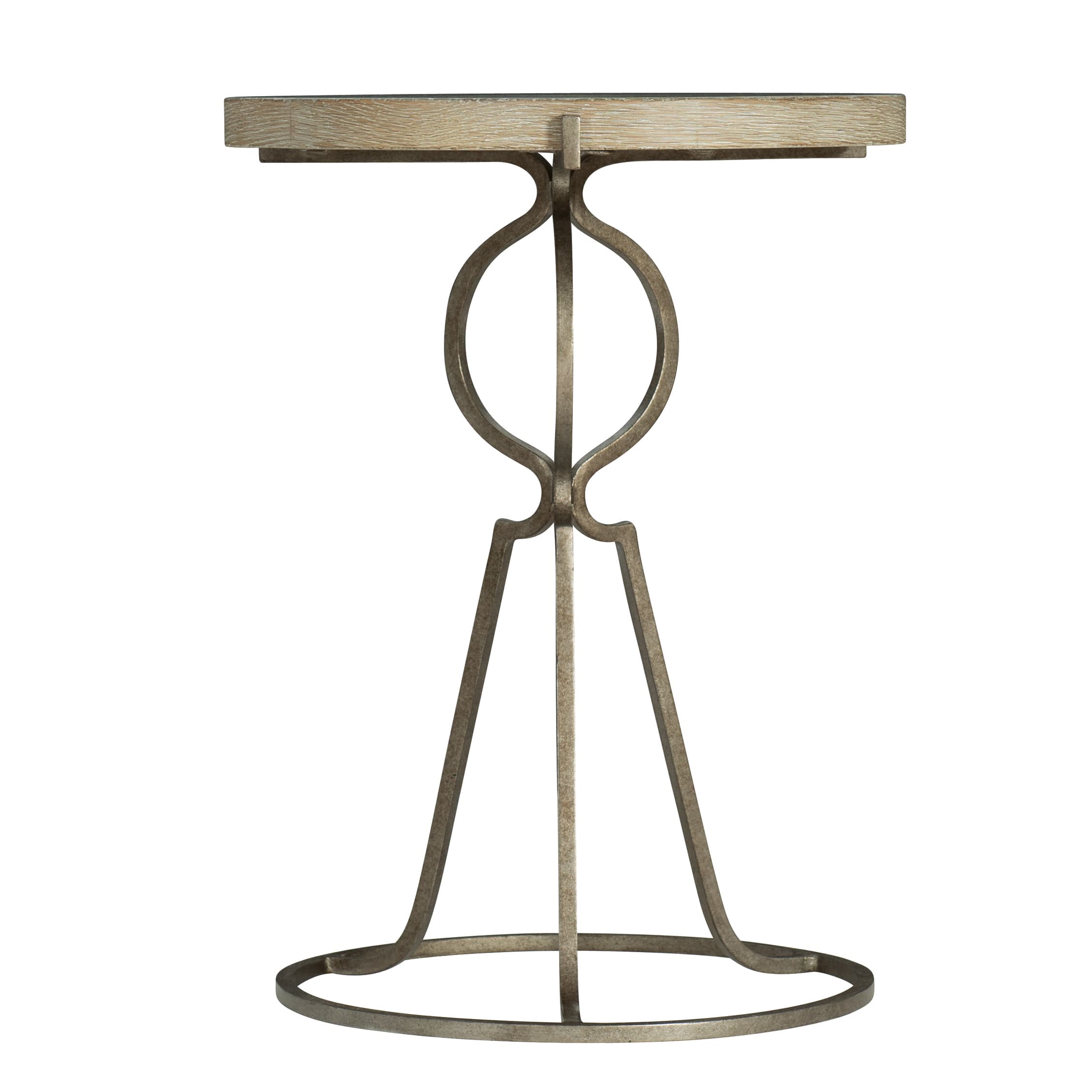Боковой столик Bernhardt Rustic Patina Round End Table