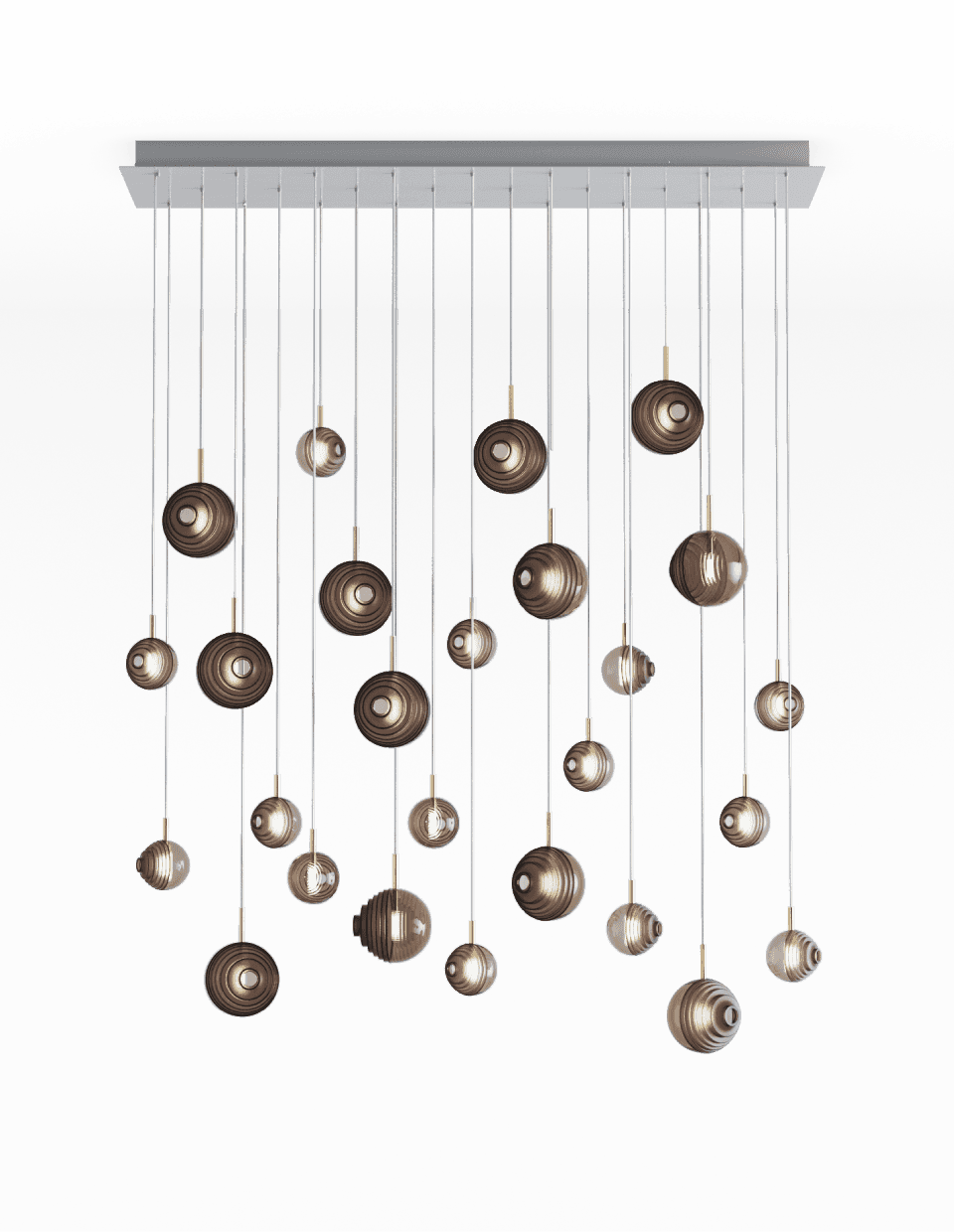 Подвесной светильник Bomma Dark & Bright Star chandelier / 26 pcs — фото 2