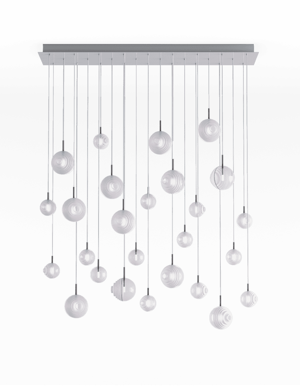 Подвесной светильник Bomma Dark & Bright Star chandelier / 26 pcs — фото 5