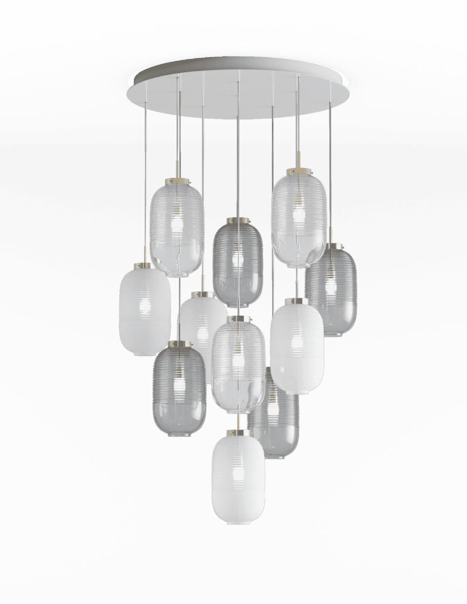 Подвесной светильник Bomma Lantern chandelier / 3 pcs — фото 8
