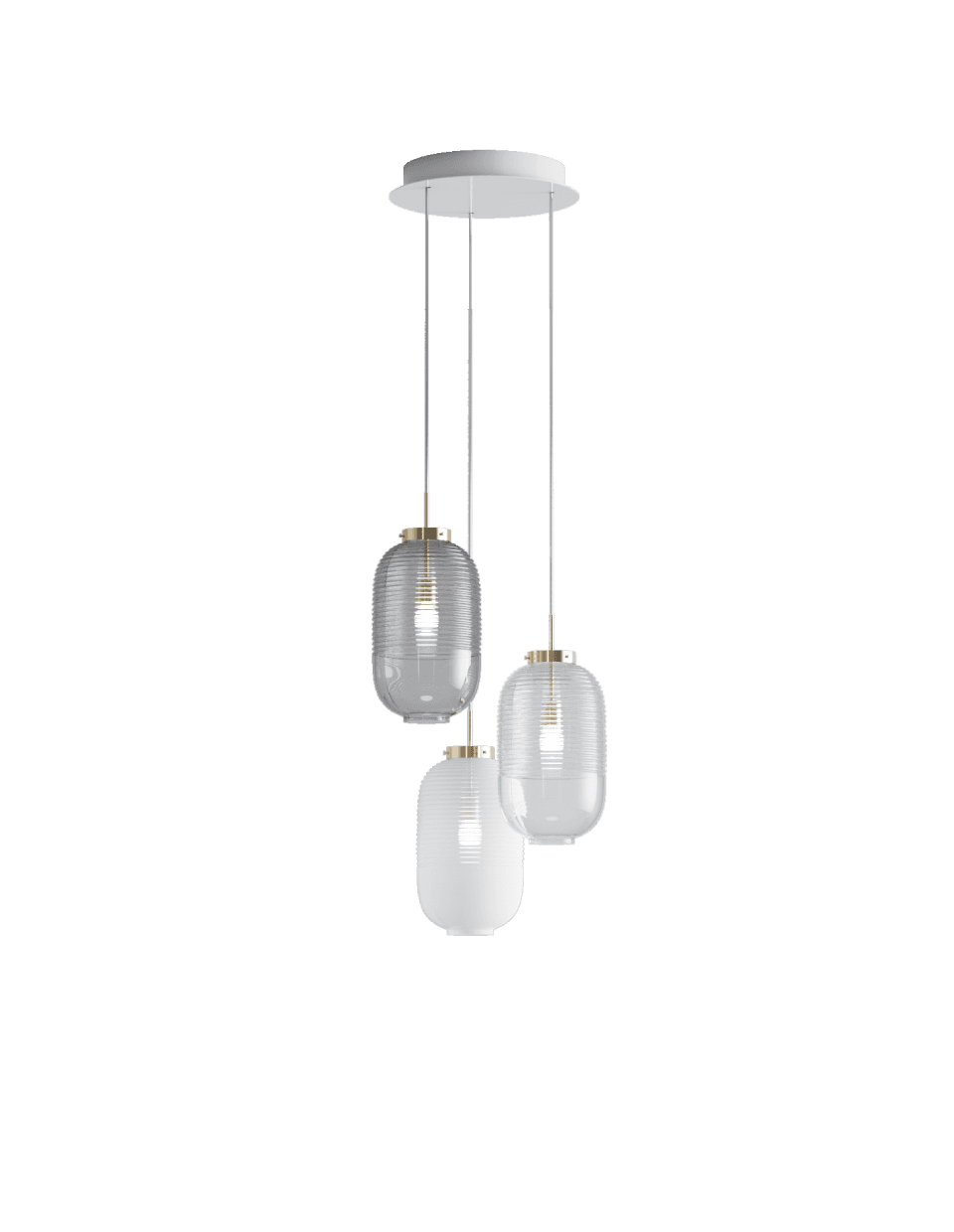 Подвесной светильник Bomma Lantern chandelier / 3 pcs — фото 5