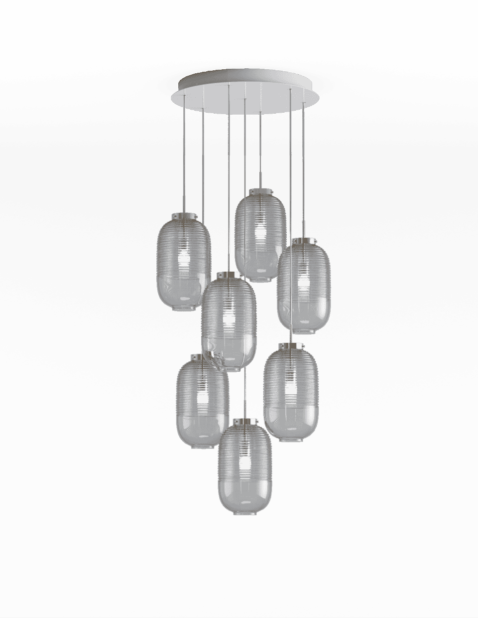 Подвесной светильник Bomma Lantern chandelier / 3 pcs — фото 7