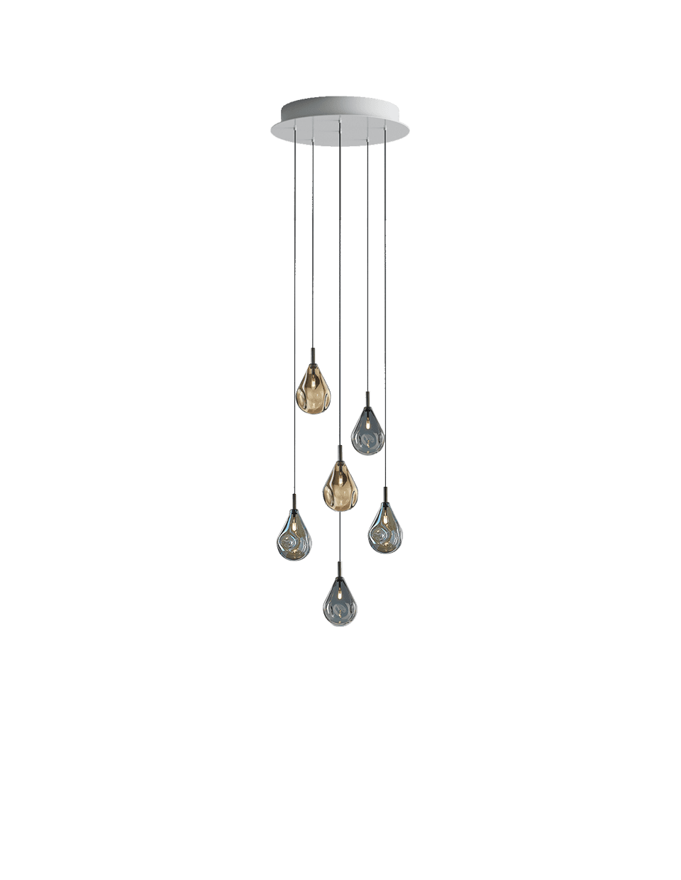 Подвесной светильник Bomma Soap mini chandelier / 3 pcs — фото 4