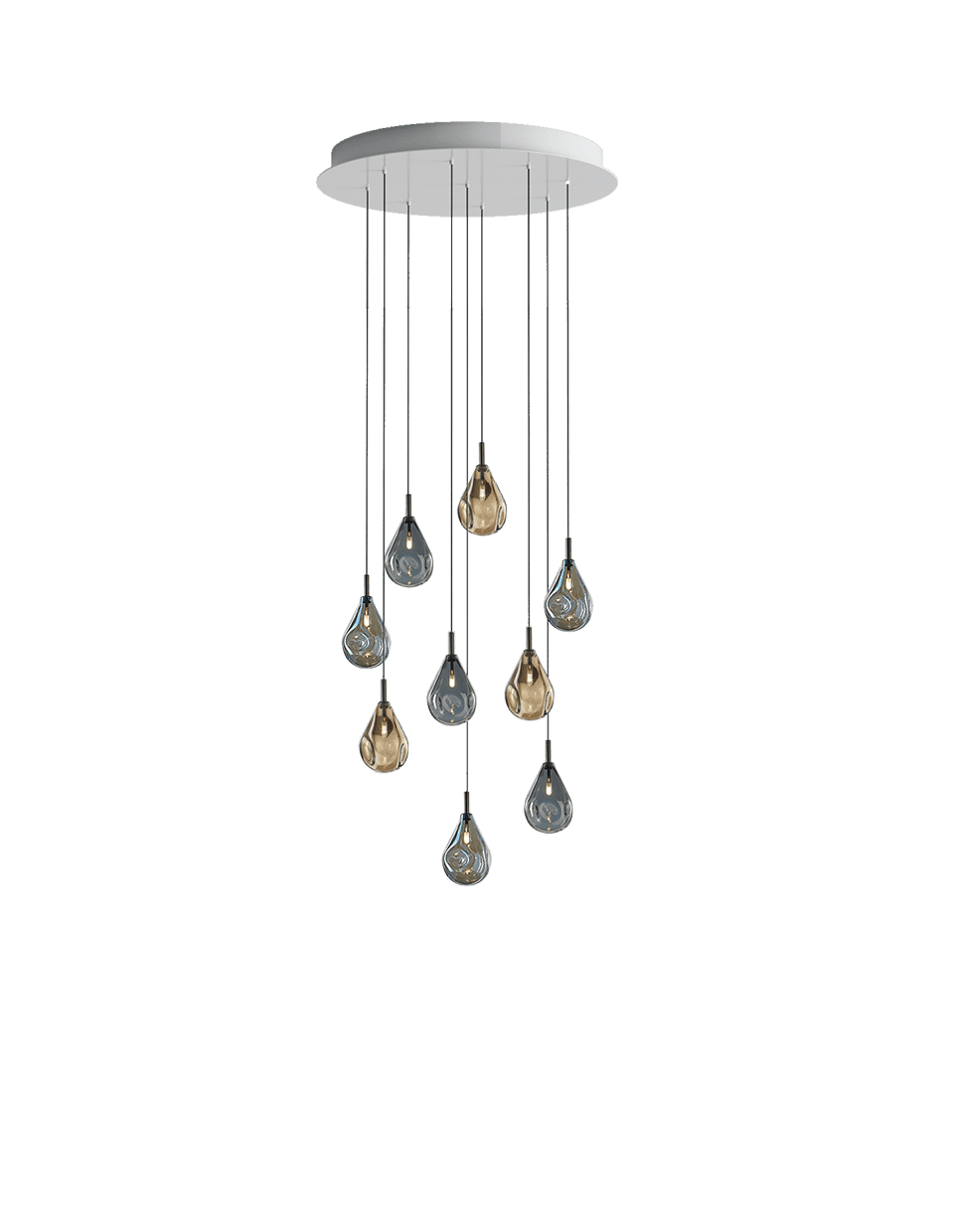 Подвесной светильник Bomma Soap mini chandelier / 3 pcs — фото 5