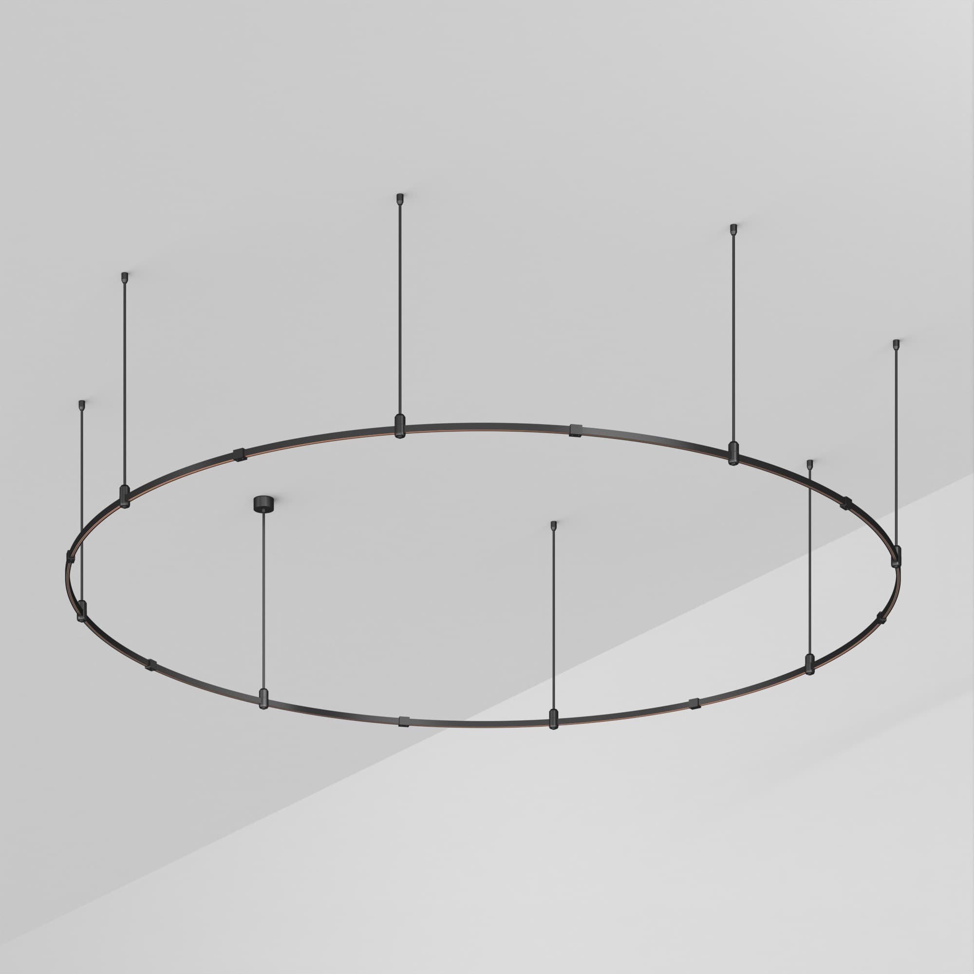 Основание ART-APRIORI-ROUND-ROD-800-R3000 (BK) (Arlight, IP20 Металл, 3 года) 048500
