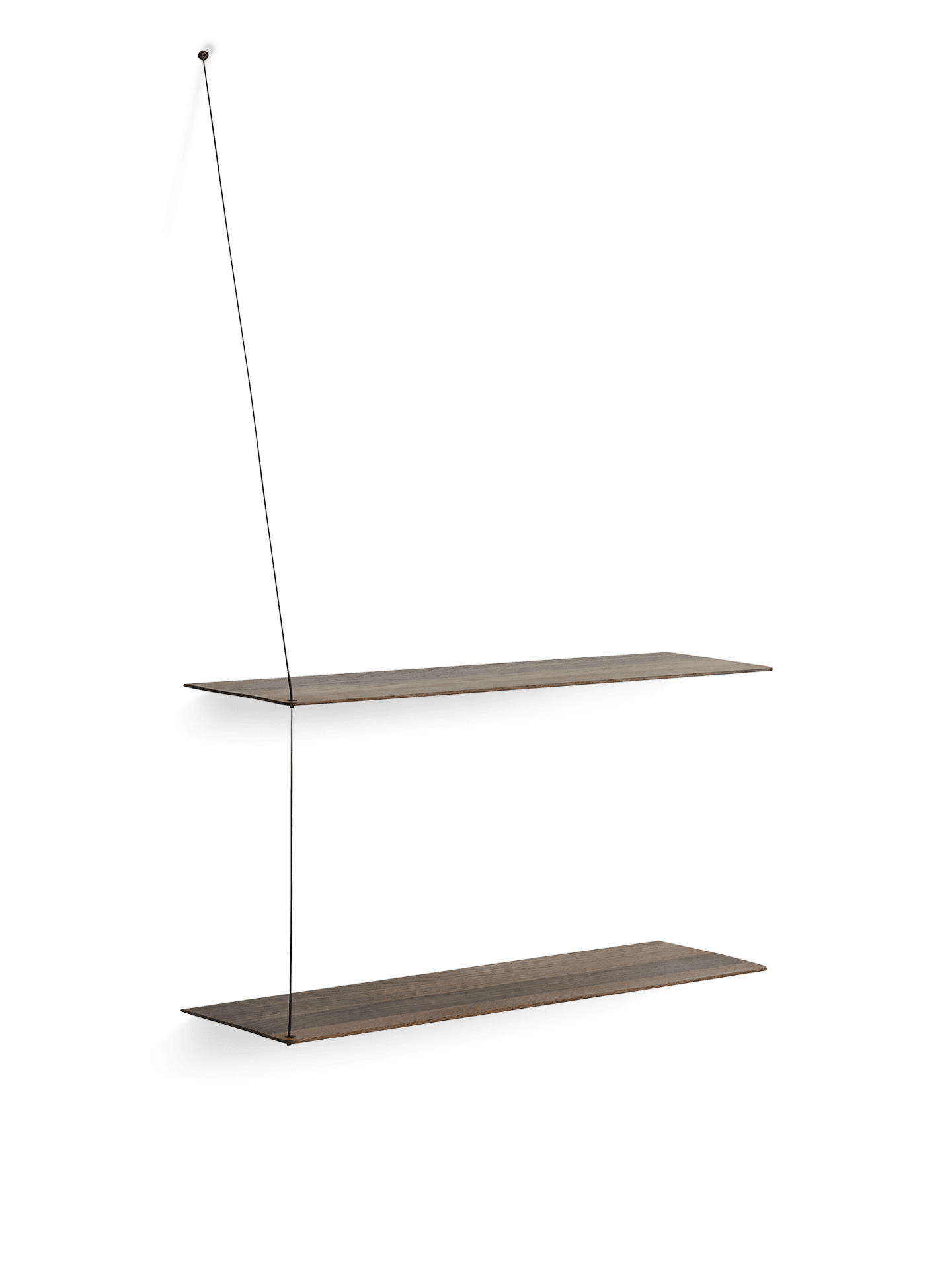 WOUD Stedge shelf (80 cm) - Smoked oak — фото 2