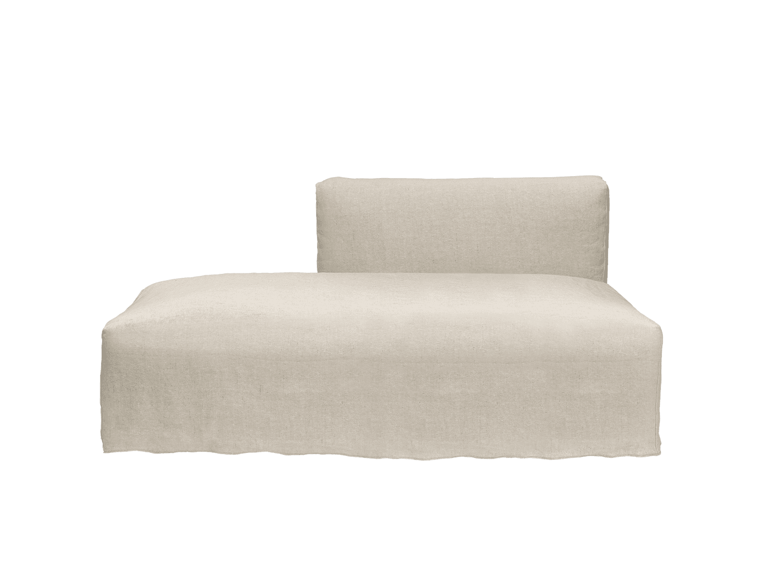 Ferm Living Catena Sofa Open End Left S300 - Loose Drape - Natural