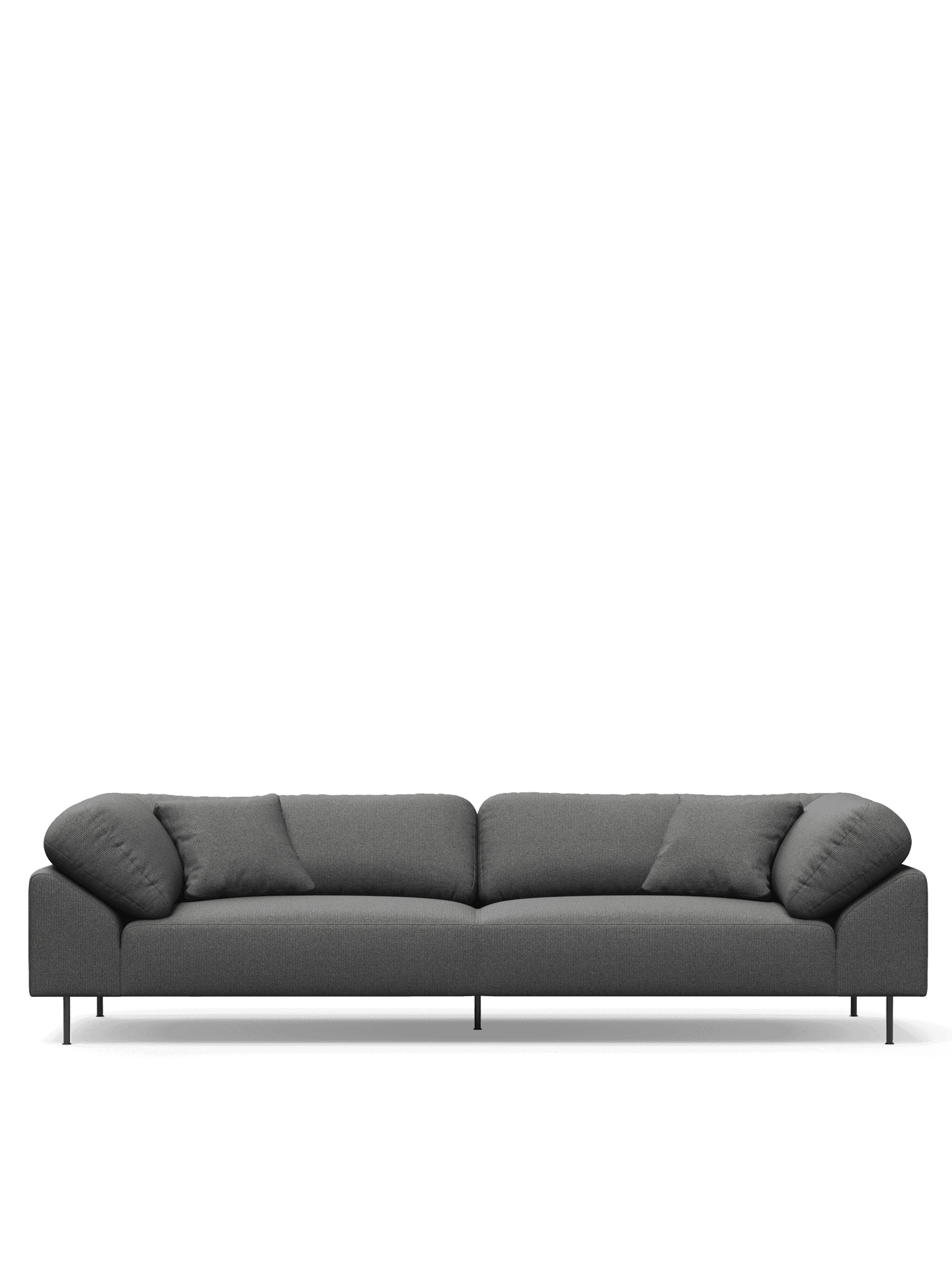 WOUD Collar 3-seater - Dark grey — фото 2