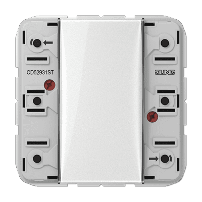 KNX кнопочный модуль универсальный 3гр, Jung CD52931ST