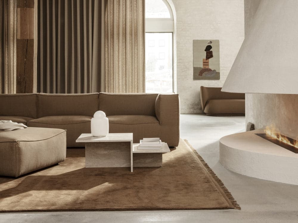 Ferm Living Distinct Coffee Table - Travertine — фото 3