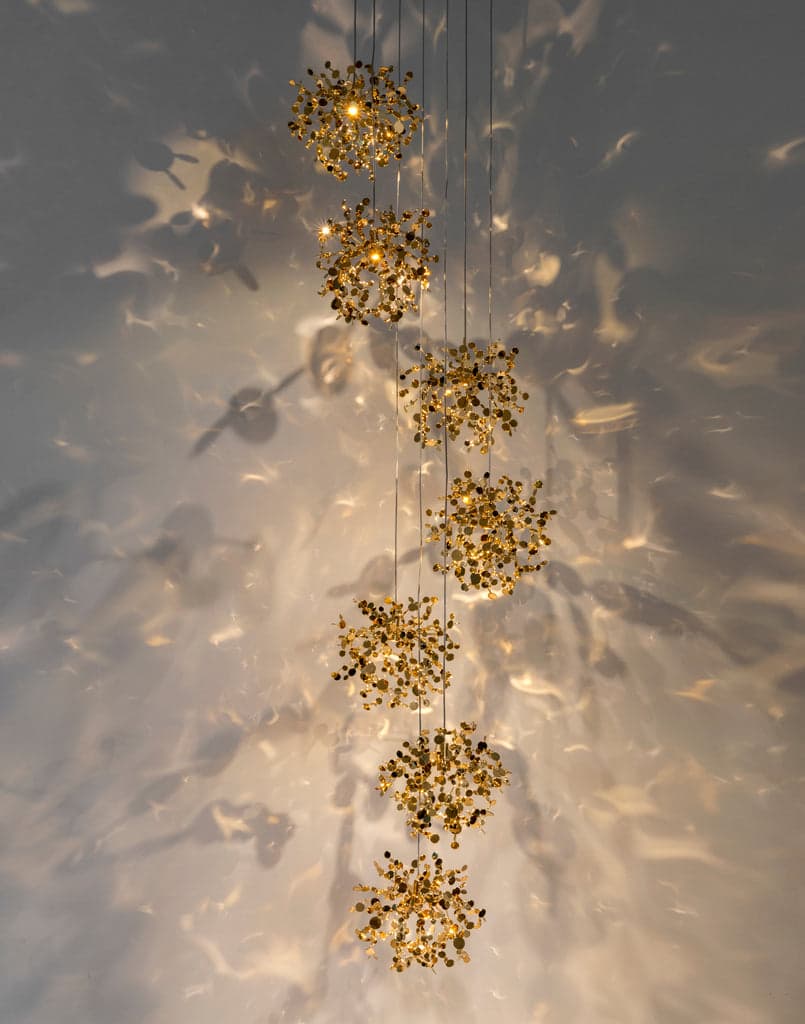 Terzani Argent, mon bijou 7 light pendant — фото 3