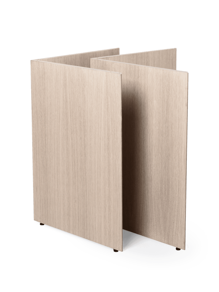 Ferm Living Mingle Table Legs - Natural Veneer