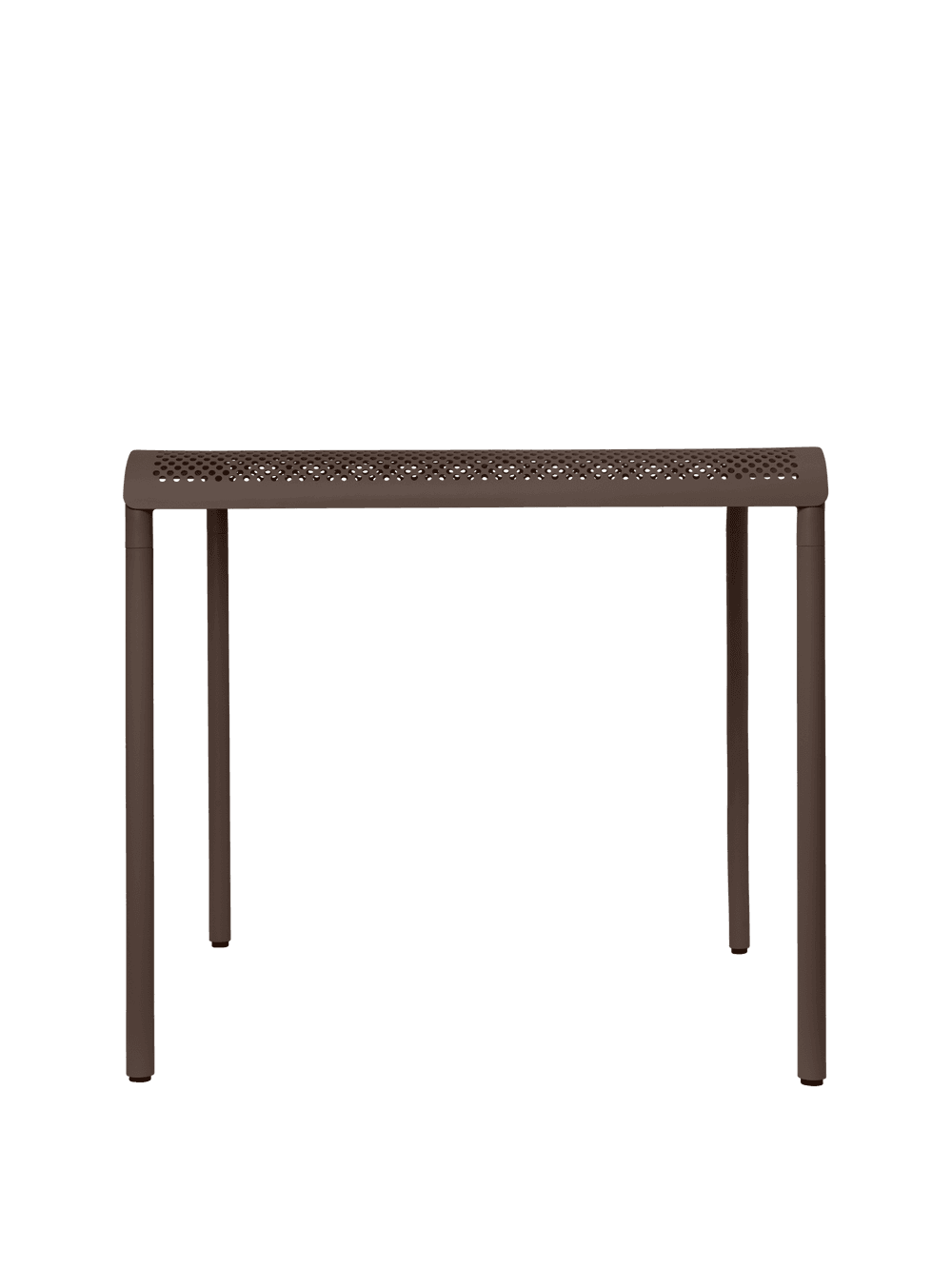 Ferm Living Dapple Dining Table - 80 x 80 - Dark Chocolate — фото 5