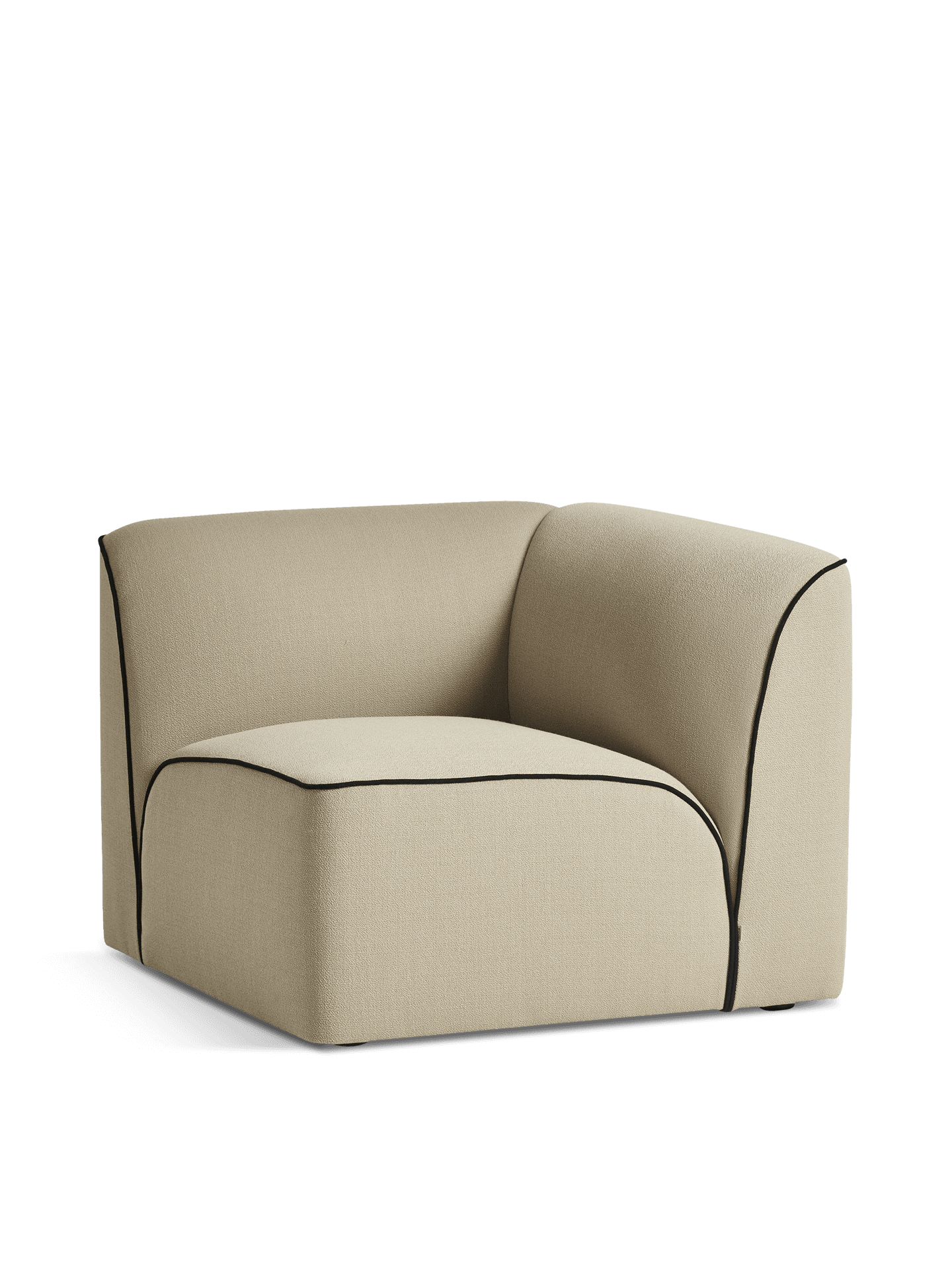 WOUD Flora corner module - Light sand