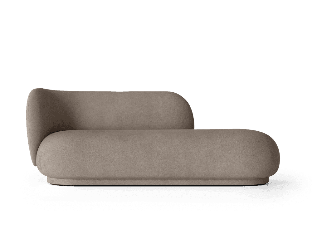 Ferm Living Rico Divan Left - Brushed - Warm Grey — фото 2