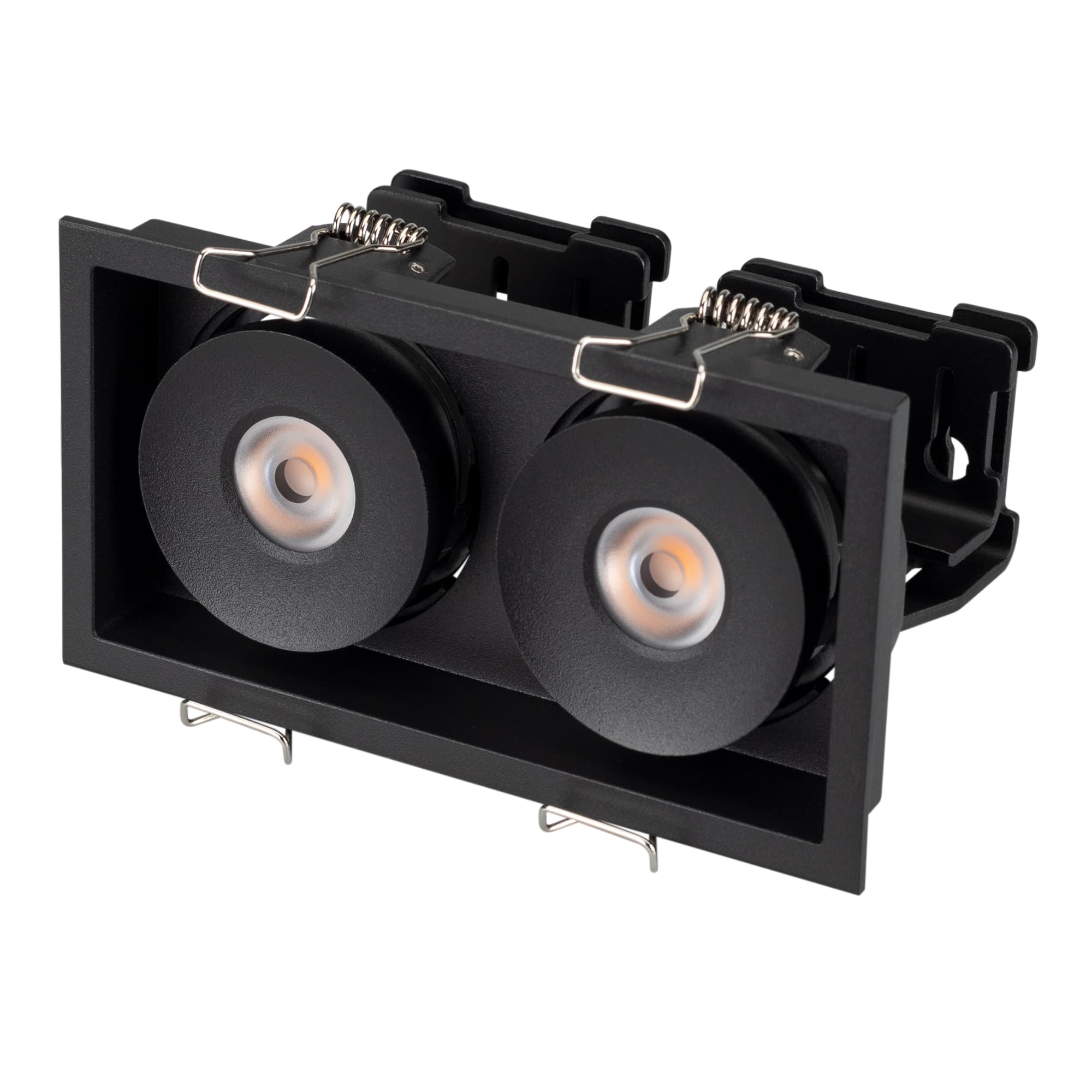 Светильник CL-SIMPLE-S148x80-2x9W Warm3000 (BK, 45 deg) (Arlight, IP20 Металл, 3 года) 028151