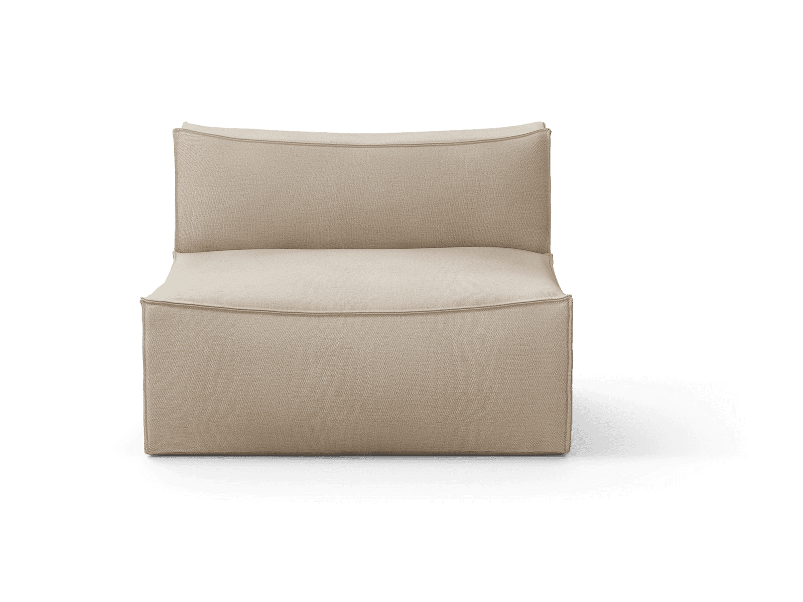 Ferm Living Catena Sofa Center L100 - Rich Linen - Natural