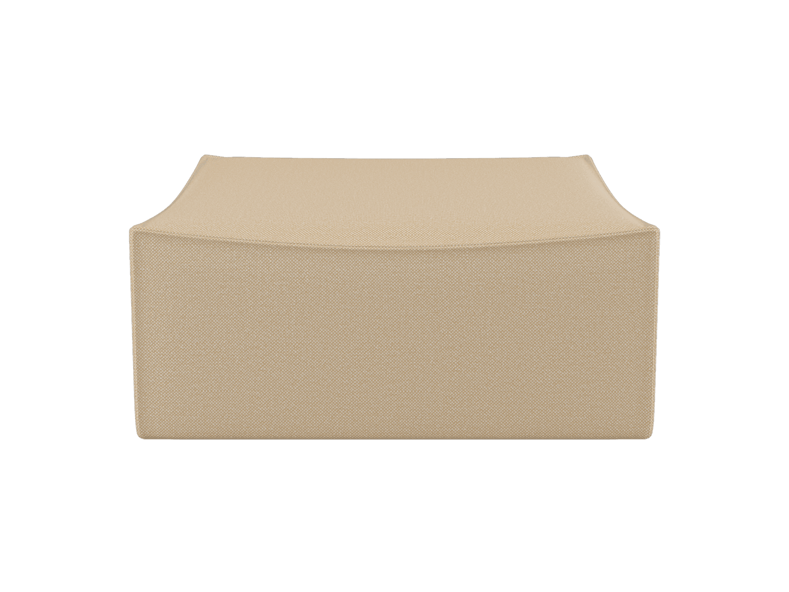 Ferm Living Catena Pouf Square S500 - Hallingdal - Beige
