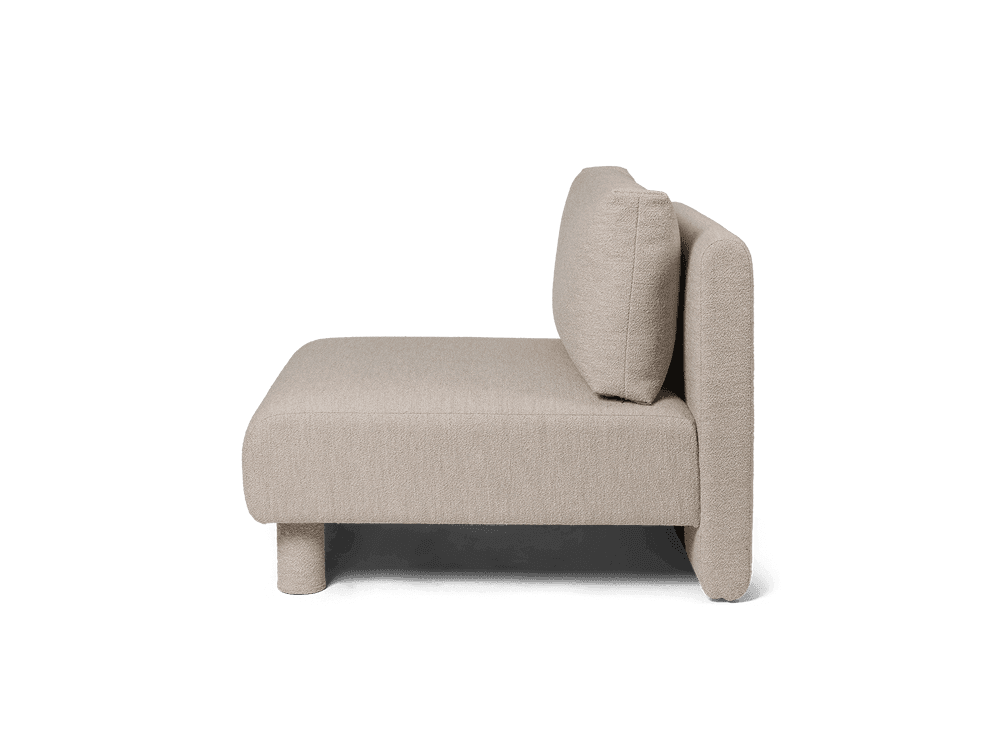 Ferm Living Dase Sofa Center - Soft Bouclé - Natural — фото 7