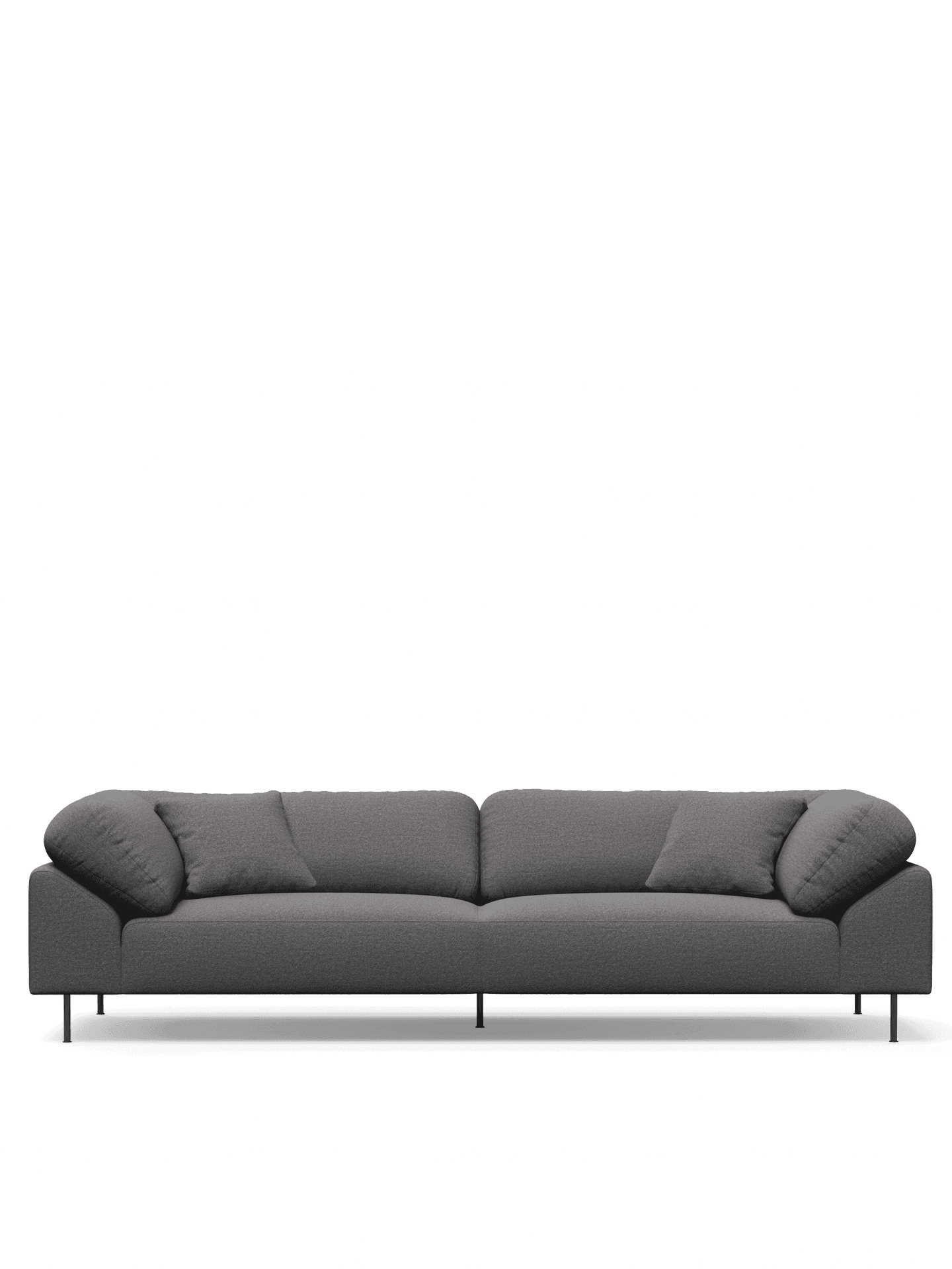 WOUD Collar 3-seater - Brown bouclé — фото 2