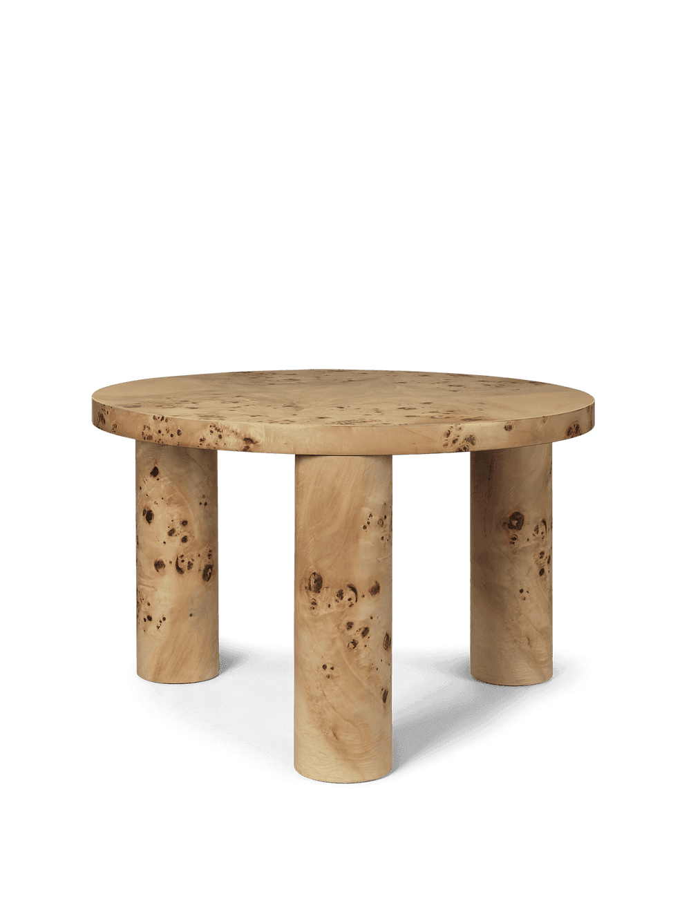 Ferm Living Post Coffee Table - Small - Poplar Burl Veneer — фото 2