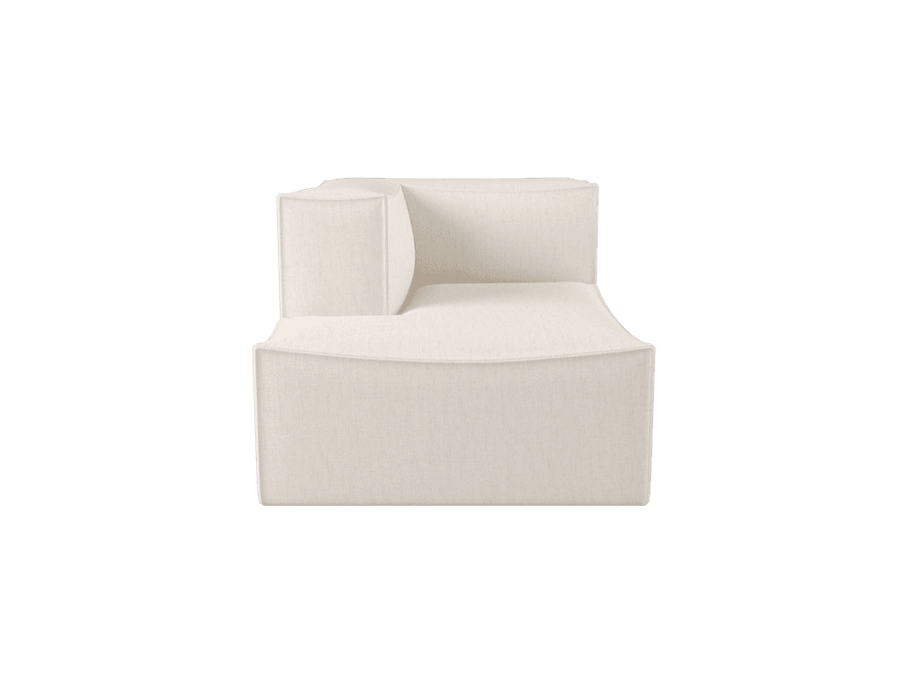 Ferm Living Catena Sofa Chaise Longue Left S600 - Bouclé - Off-White — фото 2