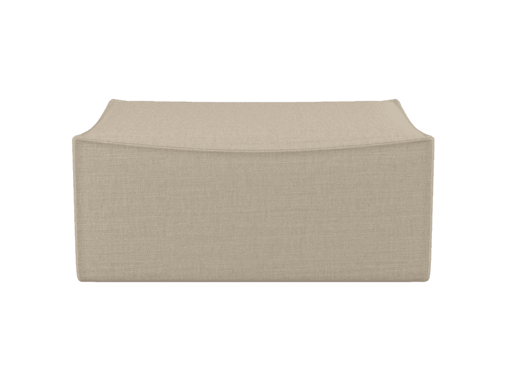 Ferm Living Catena Pouf Rectangular S501 - Hot Madison - Sand — фото 2