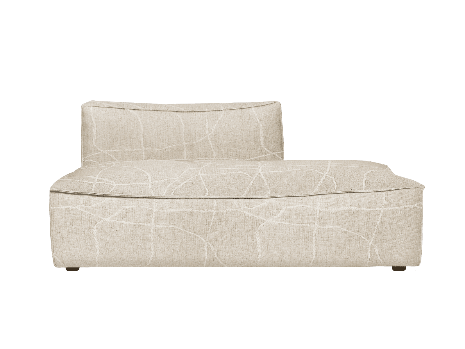 Ferm Living Catena Sofa Open End Right L301 - Can Lis - Sand/Off-White