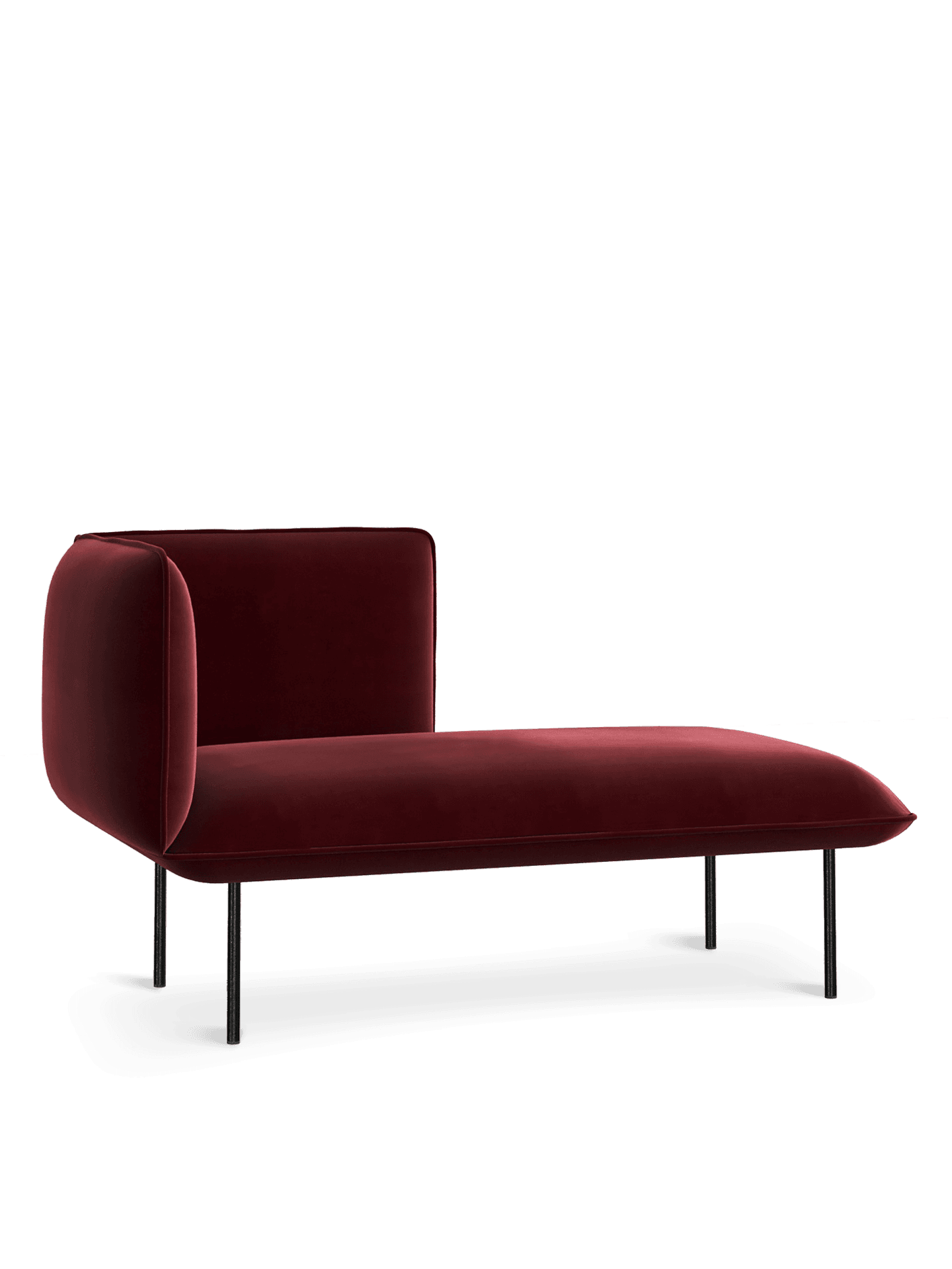 WOUD Nakki Modular - Chaise longue left module