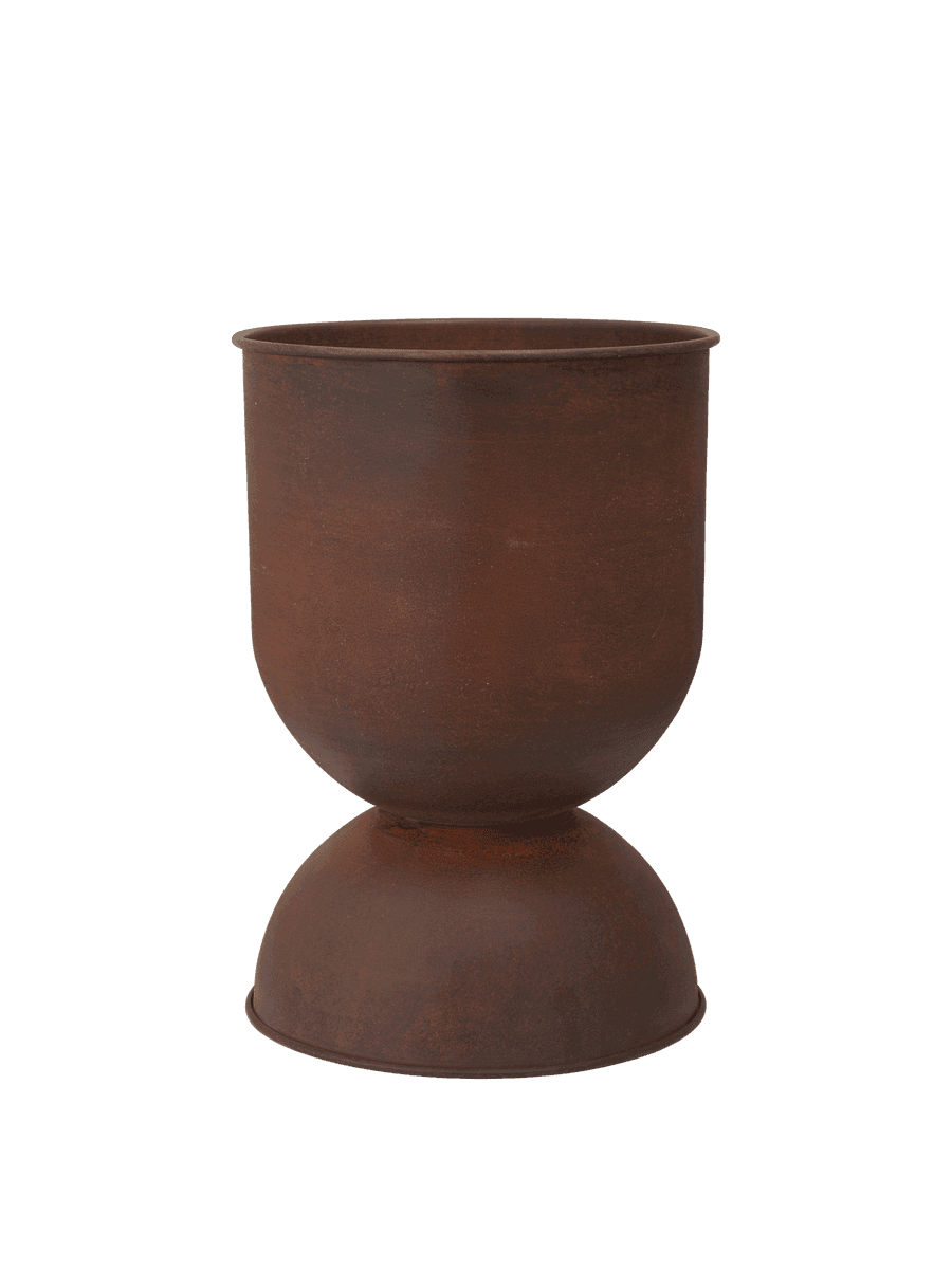 Ferm Living Hourglass Pot - Medium - Rust
